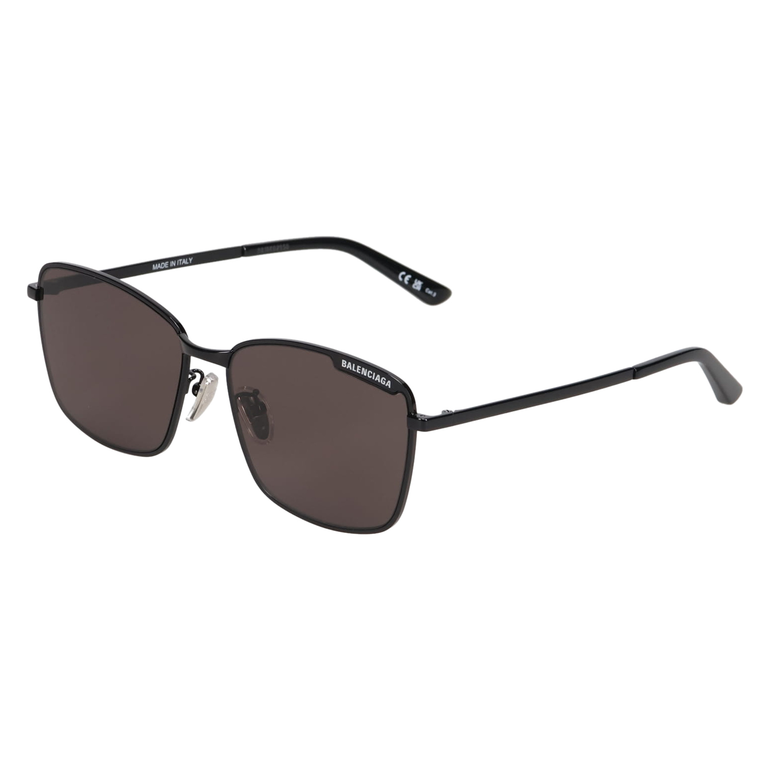 バレンシアガ BALENCIAGA サングラス メンズ レディース アジアンフィット UVカット SUNGLASSES ブラック 黒 BB0280SA-001の画像