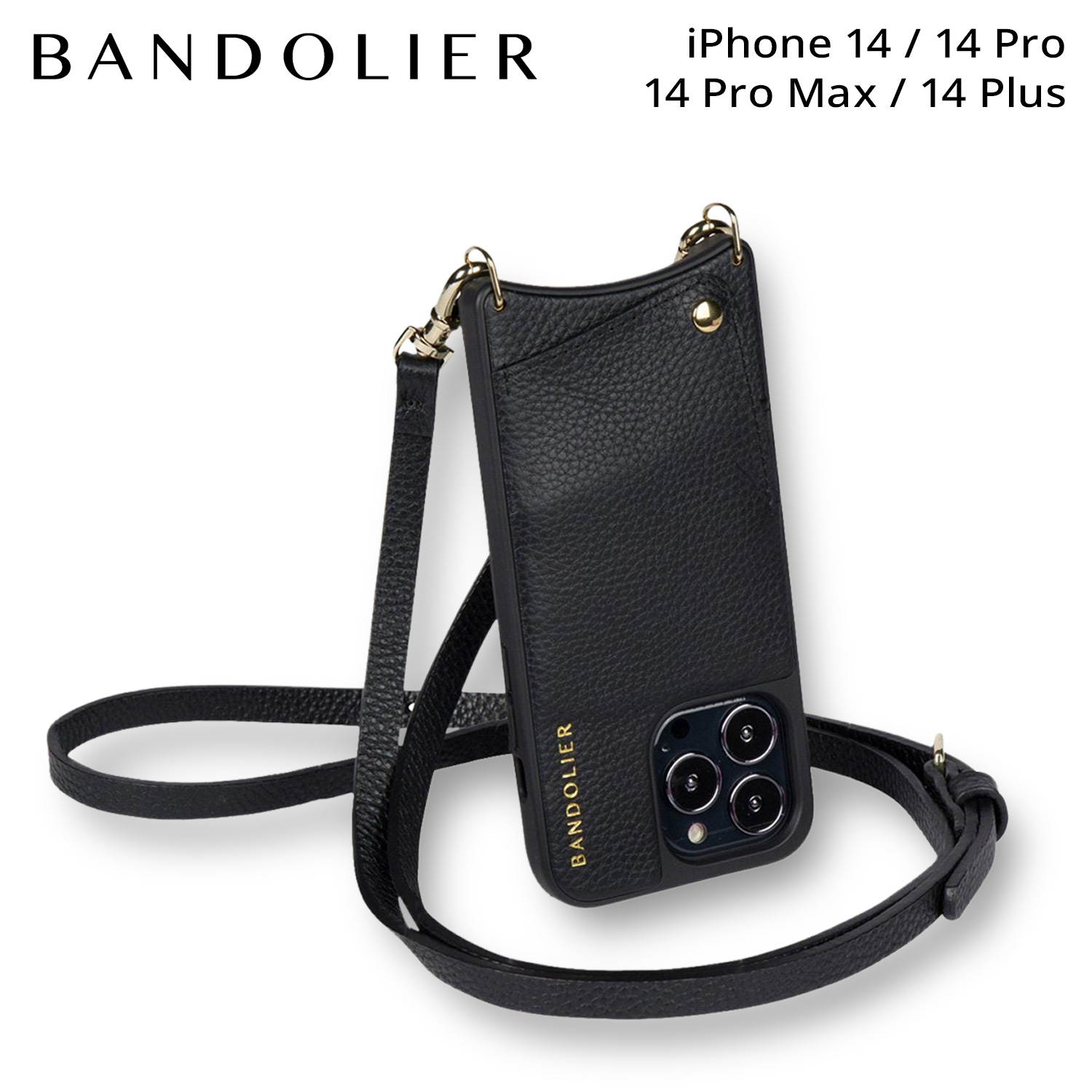 BANDOLIER バンドリヤー iPhone 14 14Pro iPhone 14 Pro Max iPhone 14 Plus ケース  スマホケース 携帯 ショルダー アイフォン