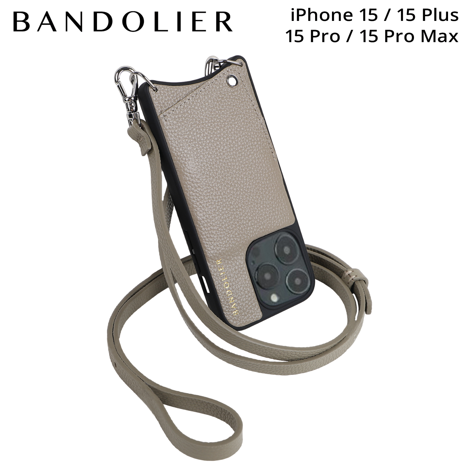 BANDOLIER バンドリヤー iPhone15 15Pro iPhone 15 Pro Max iPhone 15