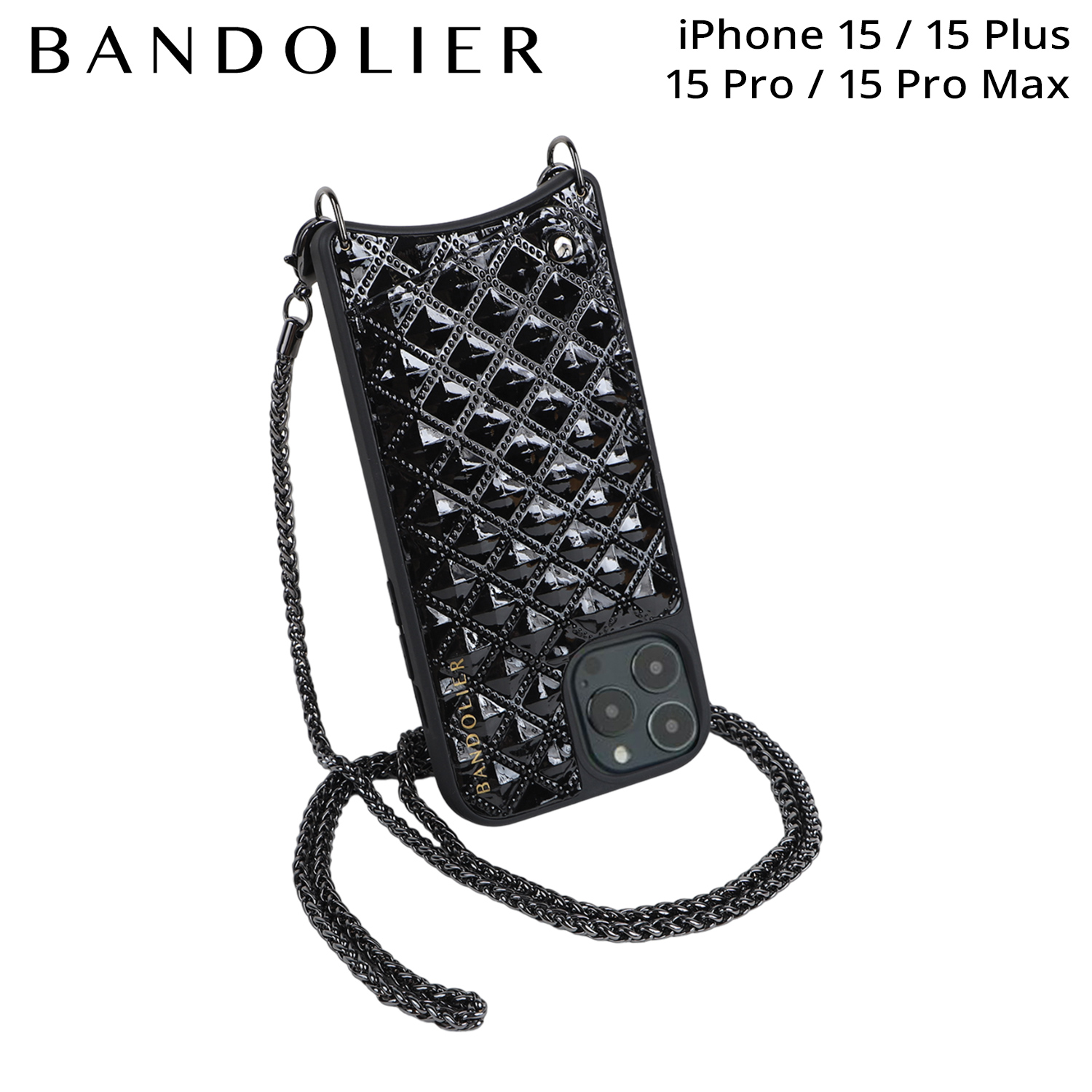 バンドリヤー　BANDOLIER iPhone15　ケース　ショルダー Amazon.co.jp: BANDOLIER バンドリヤー iPhone 15 Pro 互換 ケース
