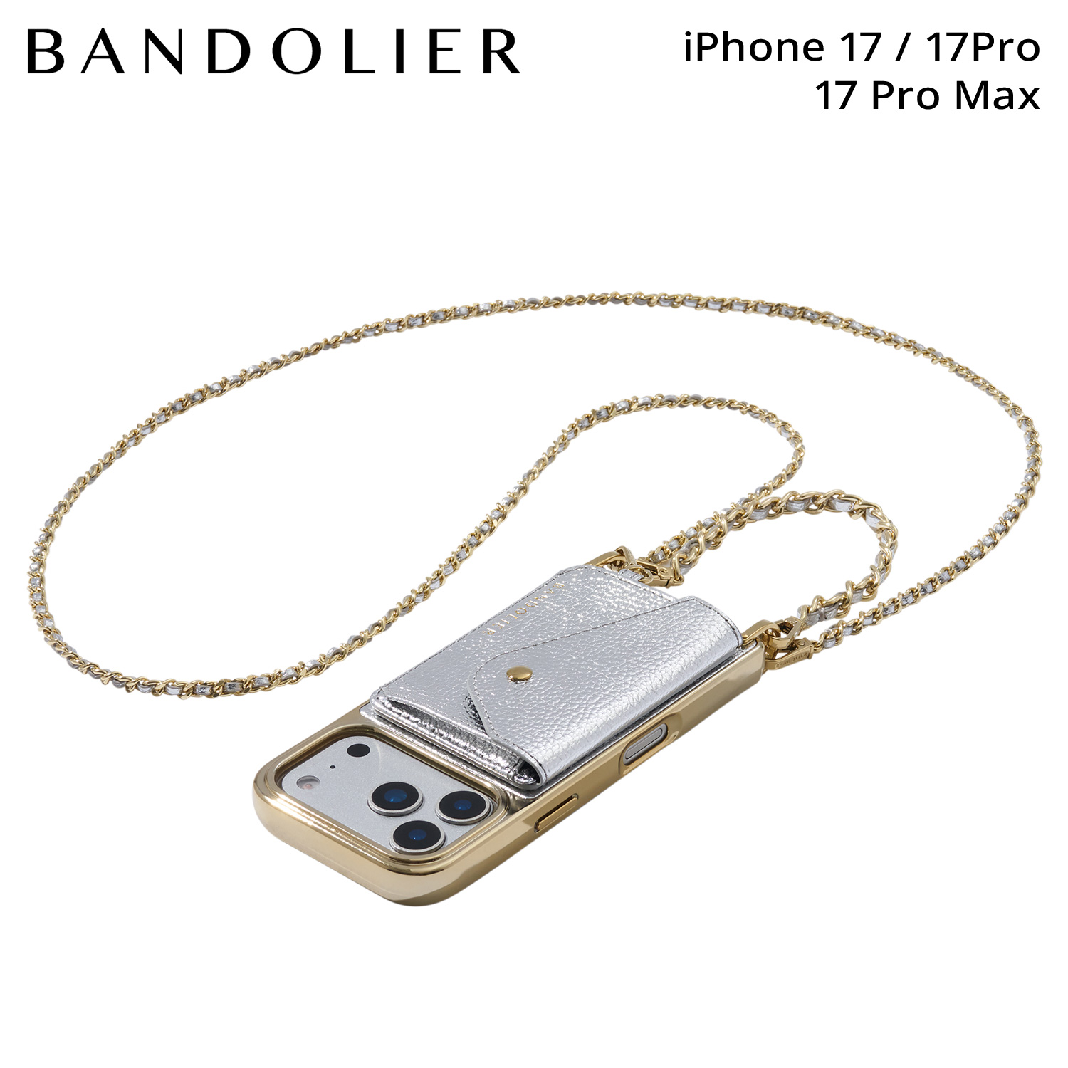 BANDOLIER バンドリヤー iPhone17pro ケース ショルダー BANDOLIER（バンドリヤー） スマホショルダー iPhone17 17Pro 17Pro