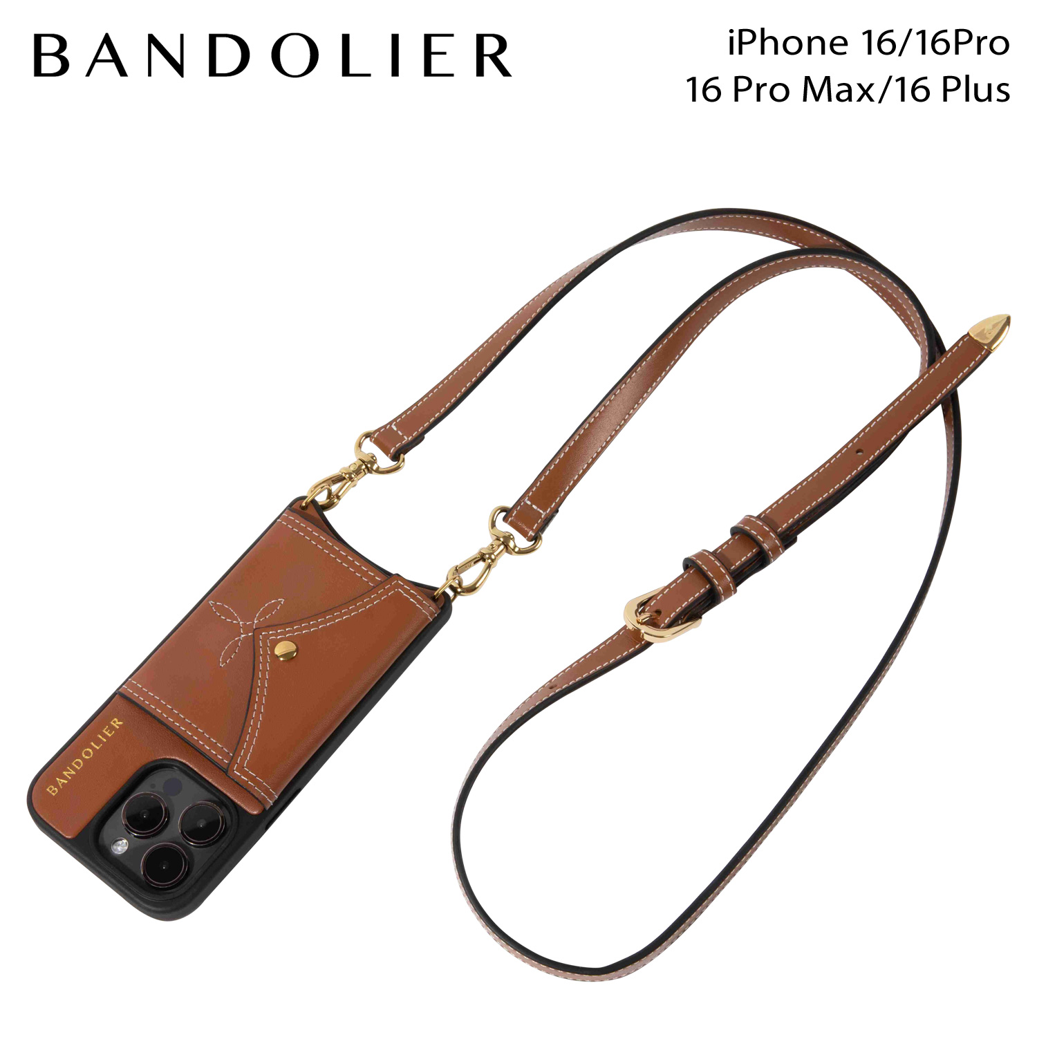 BANDOLIER（バンドリヤー） スマホショルダー スマホケース iphone16
