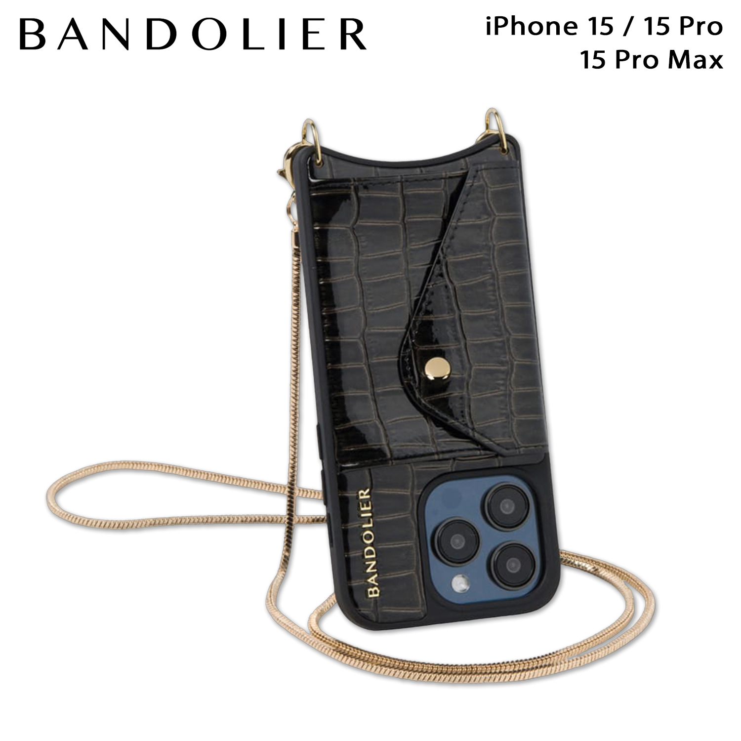 【美品】バンドリヤーiPhoneケース15pro Amazon.co.jp: BANDOLIER バンドリヤー iPhone 15 Pro ケース