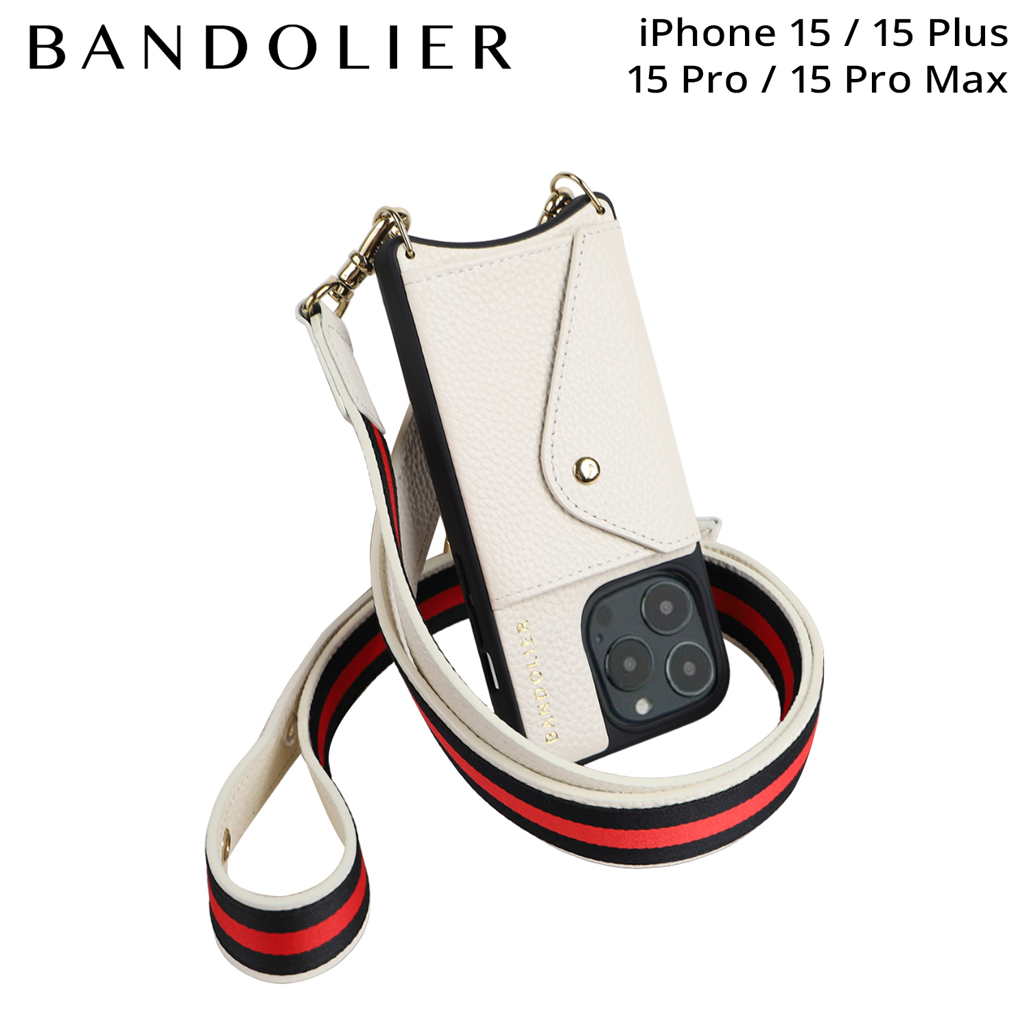 BANDOLIER バンドリヤー iPhone15 15Pro iPhone 15 Pro Max iPhone 15 