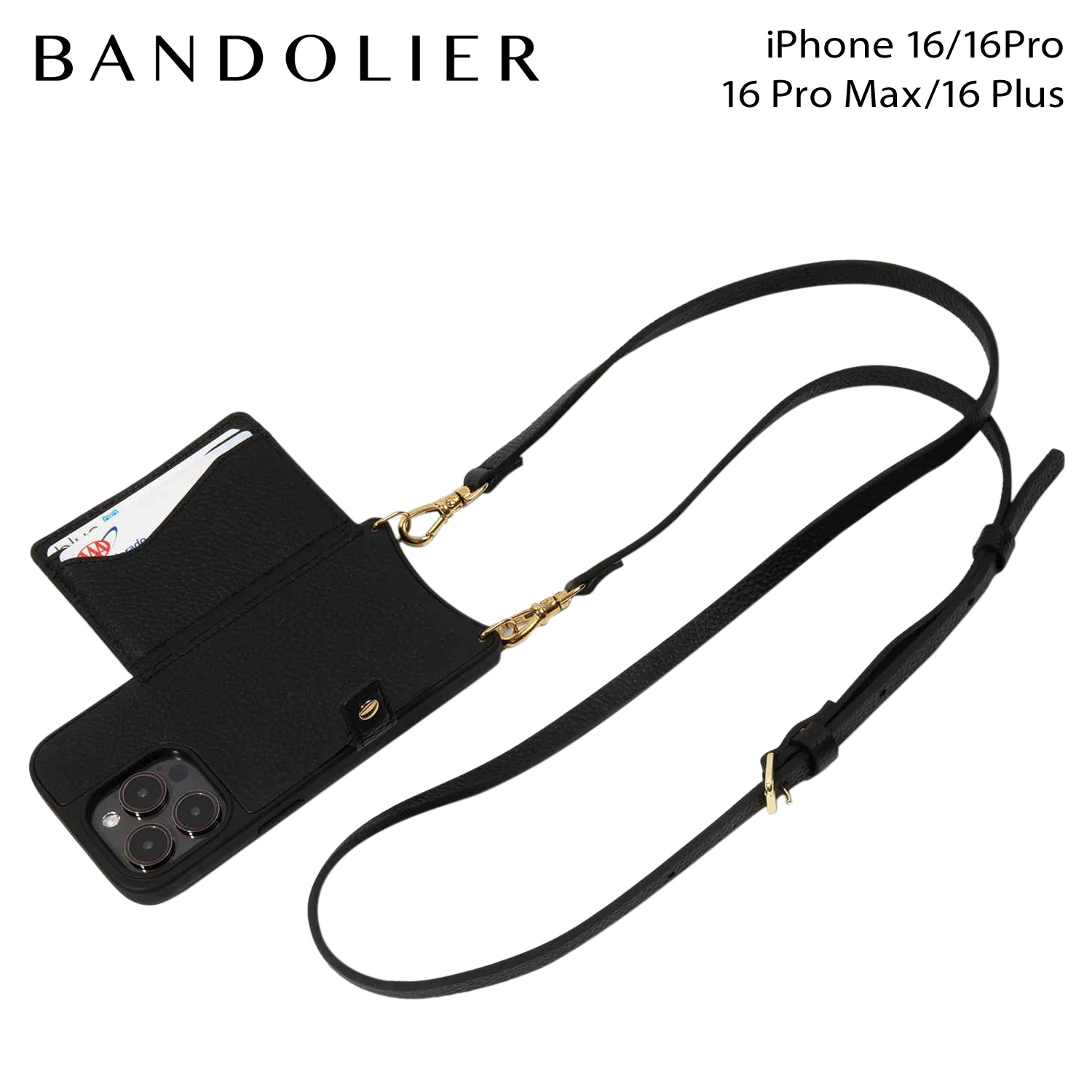 BANDOLIER バンドリヤー iPhone 16pro ケース BANDOLIER バンドリヤー スマホショルダー スマホケース