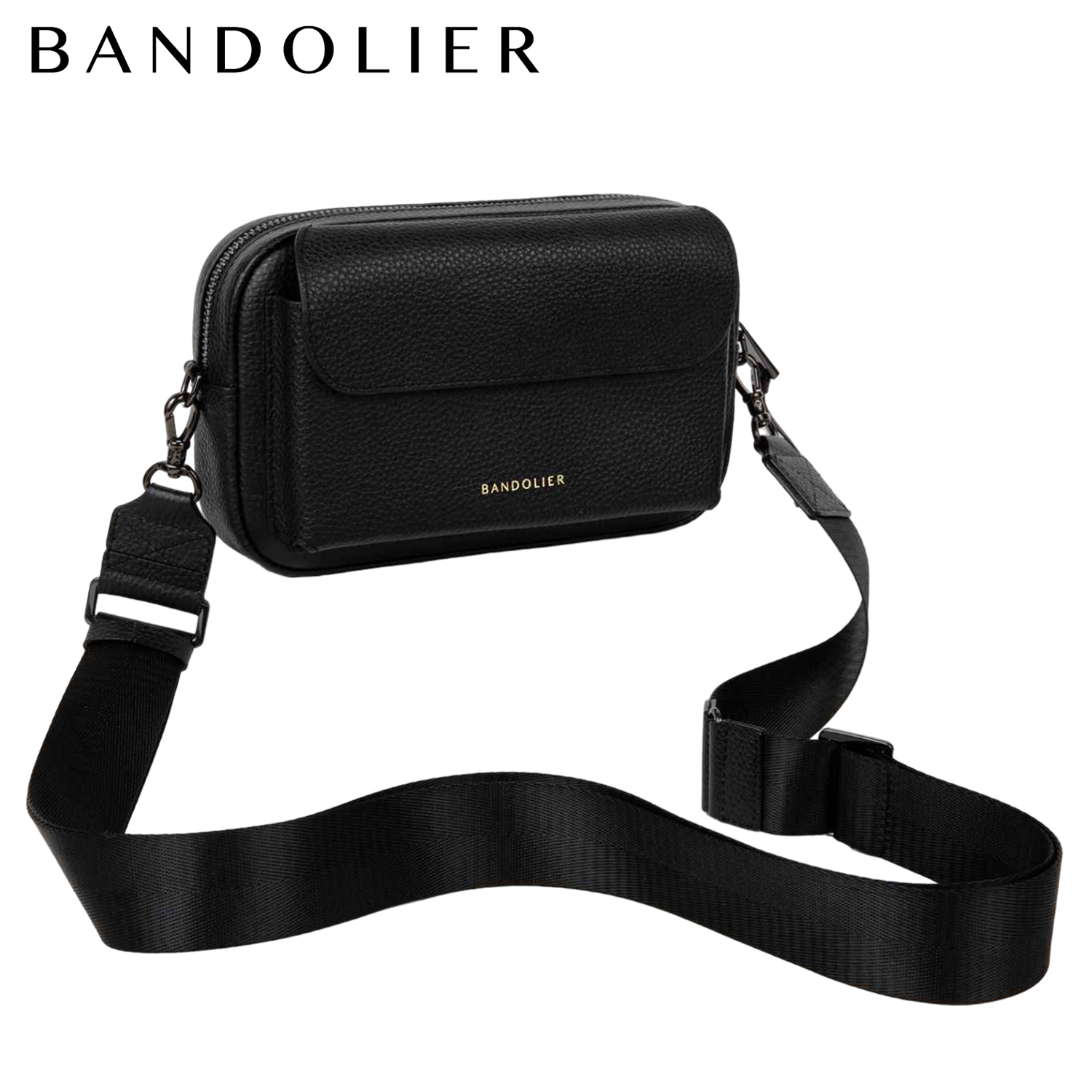 BANDOLIER バンドリヤー　ディロン ブラック ピューター バッグ DILLON BLACK PEWTER BAG ディロン ブラック ピューター バッグ