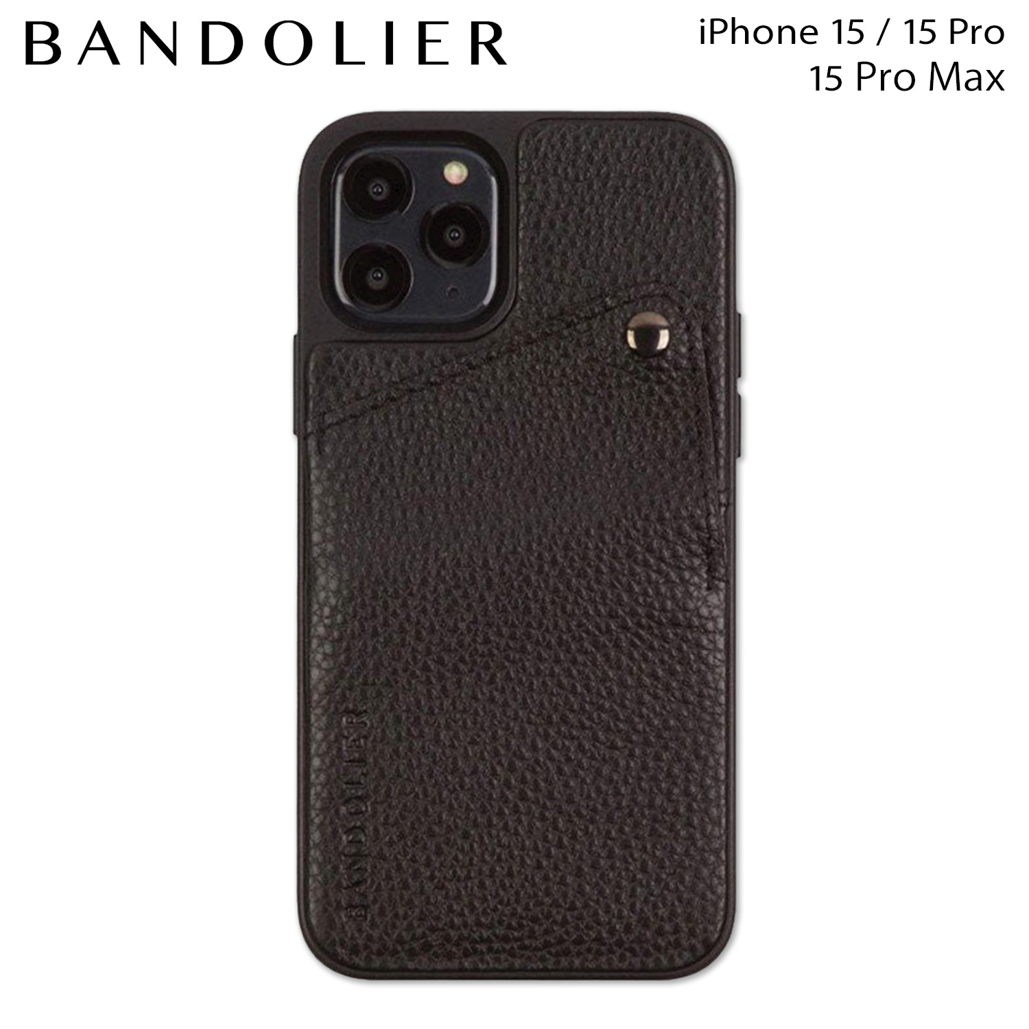 バンドリヤーiPhone15ケース BANDOLIER バンドリヤー スマホショルダー スマホケース iPhone