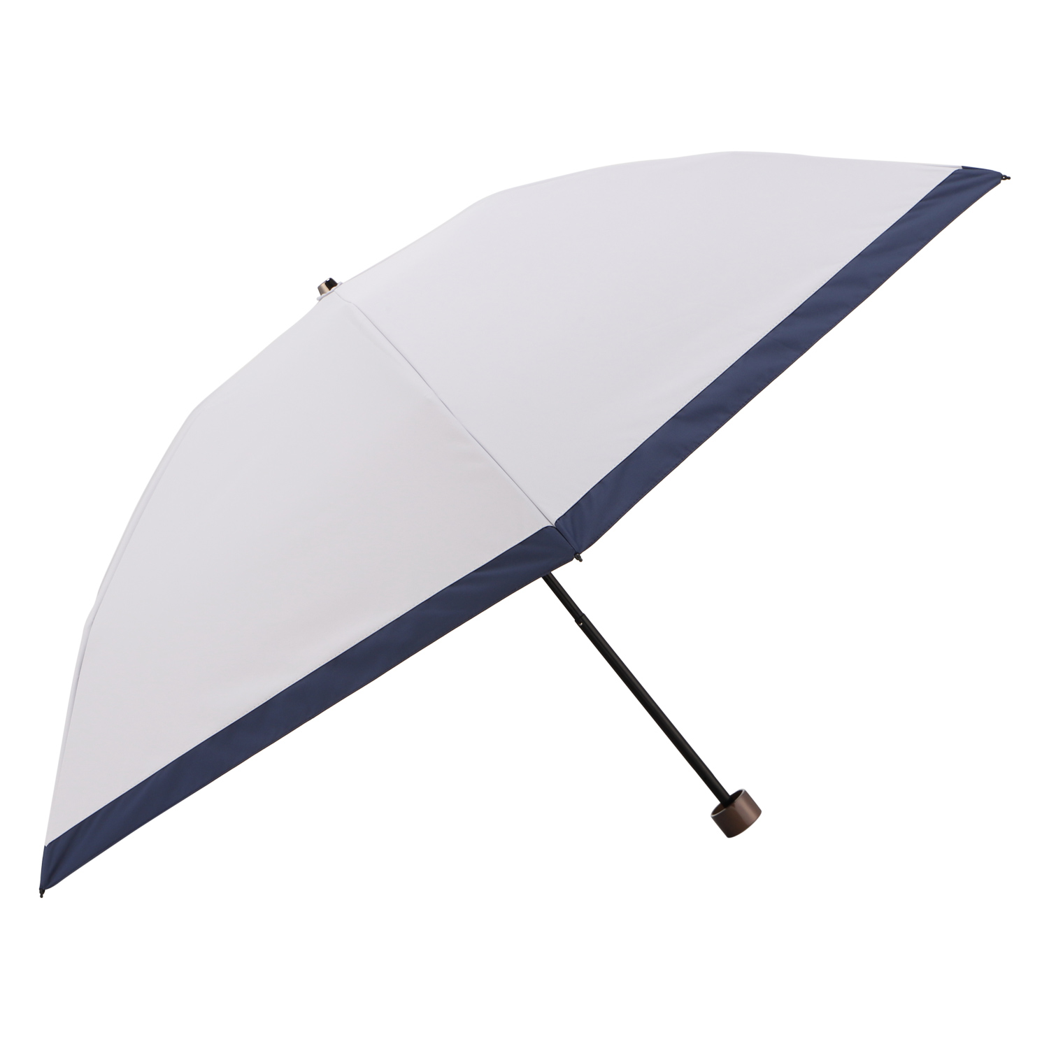 ★新品★Blao　晴雨兼用　日傘　１級遮光　遮熱　サマーシールド　小花柄ネイビー Blao BLAO ブラオ 日傘 雨傘 折りたたみ傘 晴雨兼用 東レ サマー