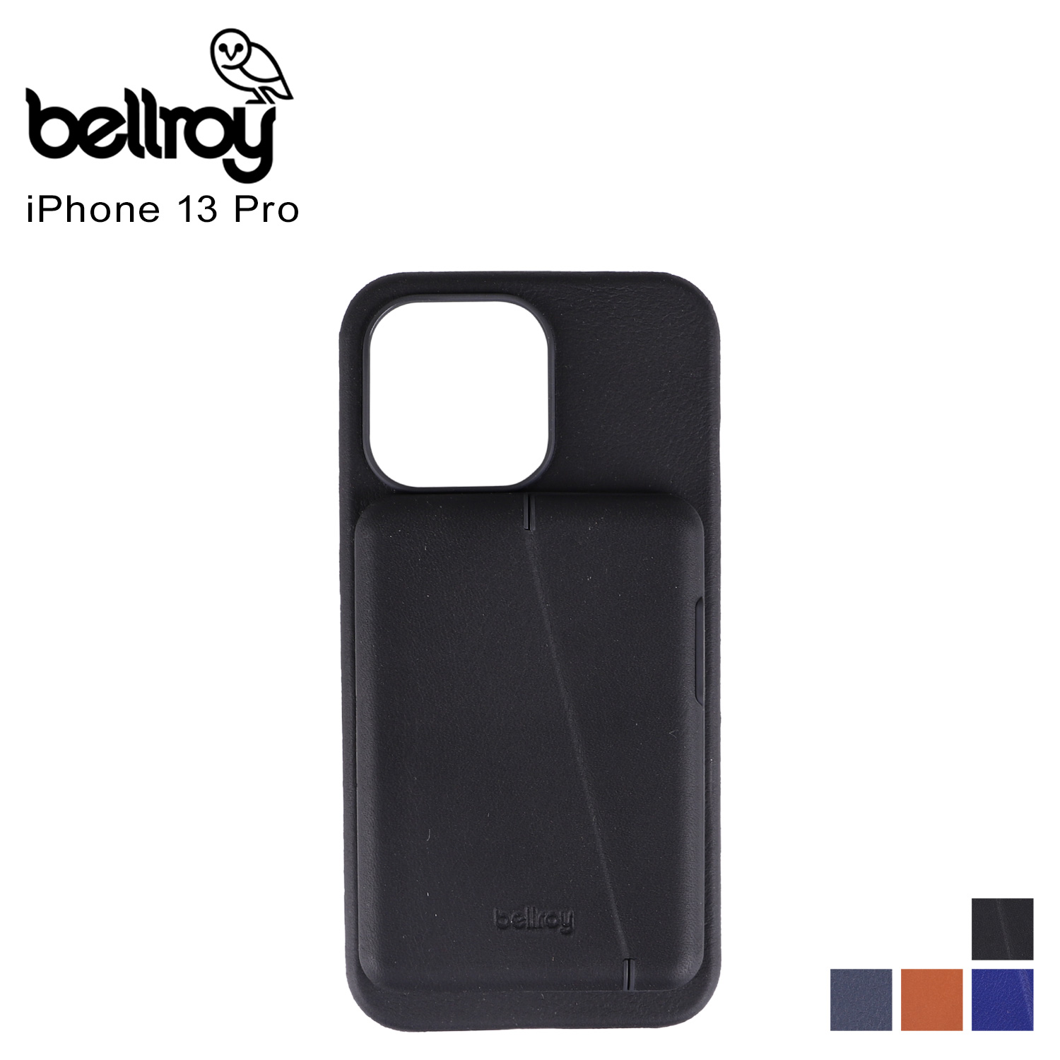 BANDLIER 美品　13pro プロ　iPhoneケース　レザー　黒 iPhone 13 PRO Leather Case with Cardholder | Dutchies