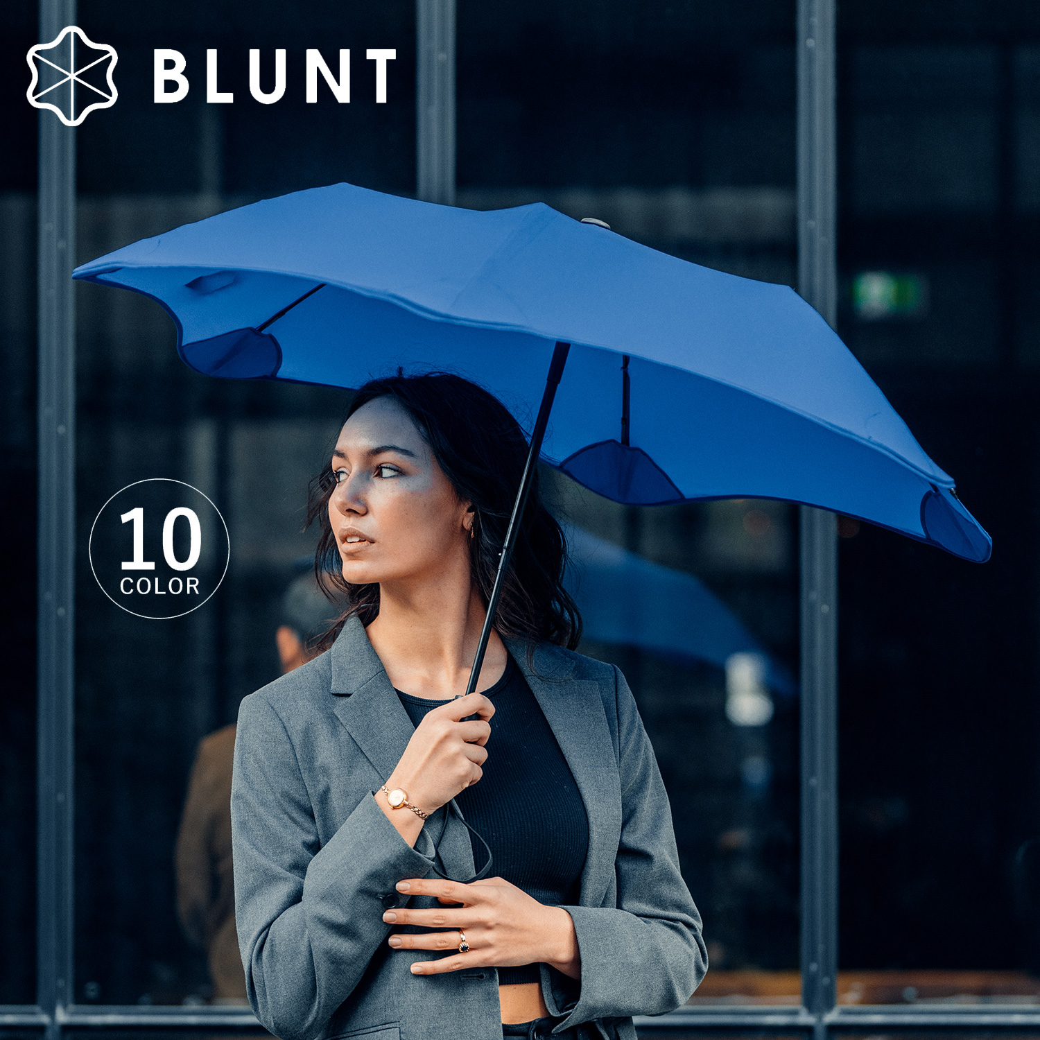BLUNT ブラント 傘 折りたたみ 雨傘 2段 55cm メトロ METRO
