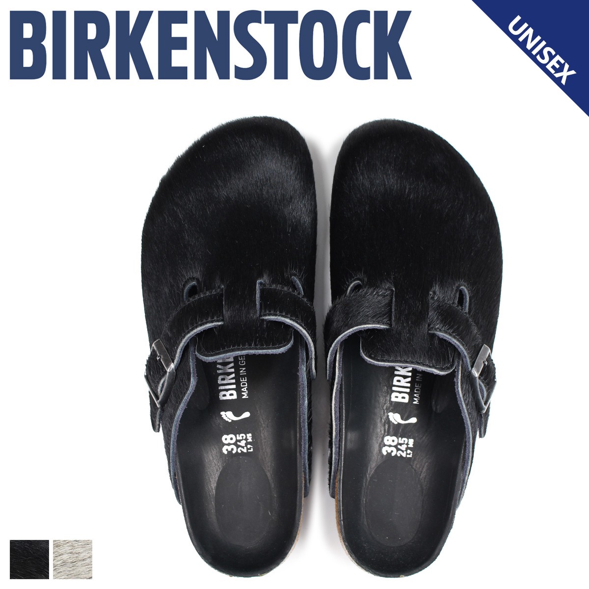 ビルケンシュトック　ボストン　ファー付きサンダル 送料無料】BIRKENSTOCK/Boston Shearling[ボストン シアリング