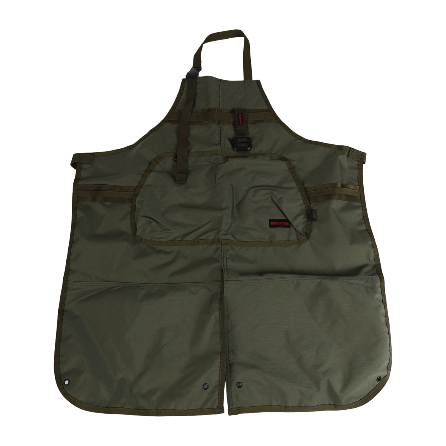 特典付き ブリーフィング BRIEFING エプロン メンズ レディース ワークエプロン TOOL APRON ブラック カーキ 黒 BRA223G20の画像