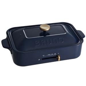 BRUNO ブルーノ ホットプレート セラミックコート鍋 2点セット コンパクト たこ焼き器 焼肉 ...