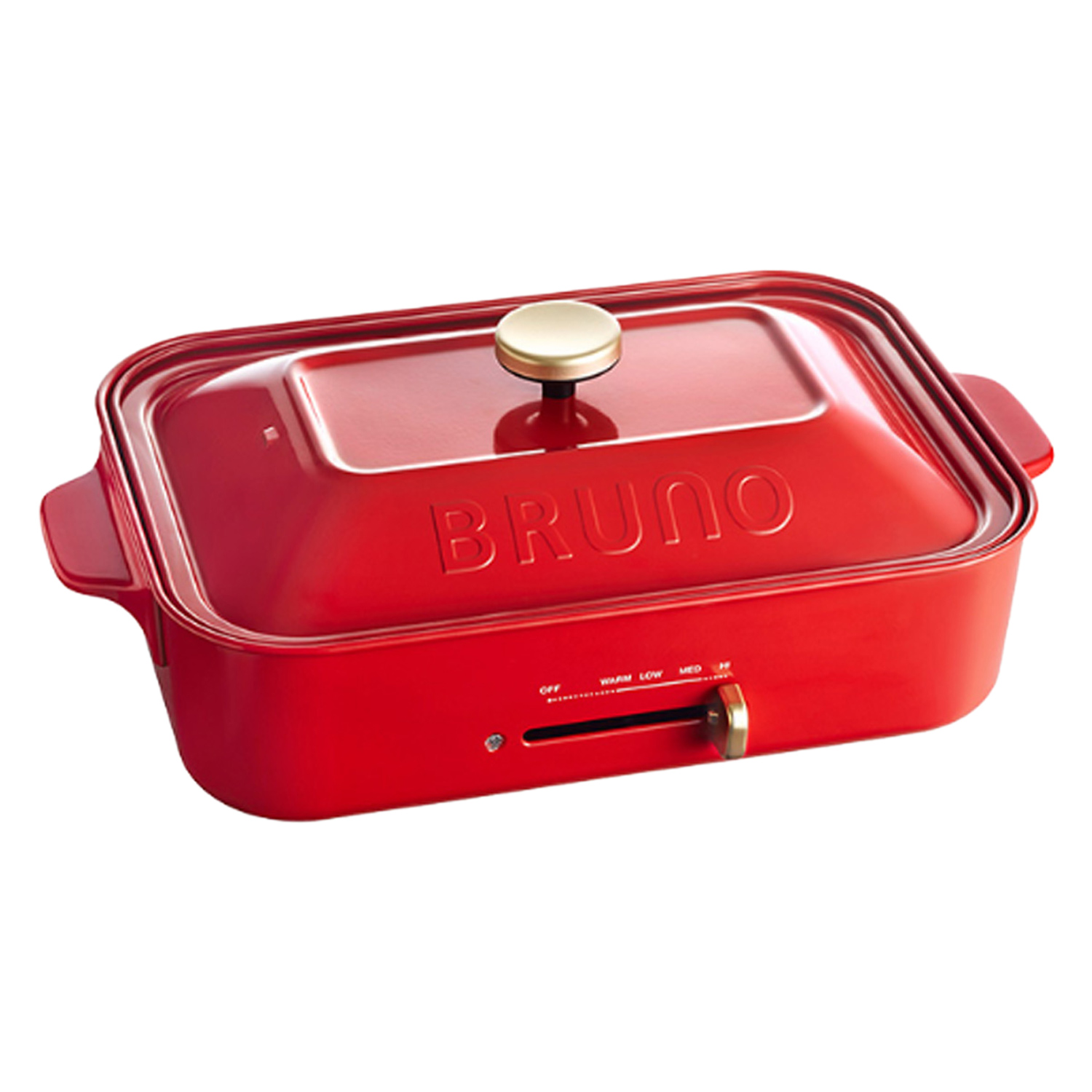 BRUNO（ブルーノ） 特典付き ホットプレート セラミックコート仕切り鍋