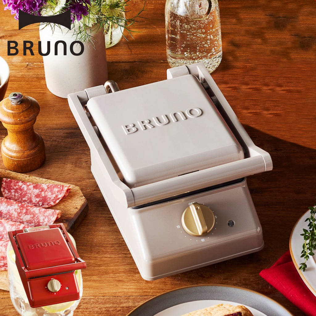 BRUNO ブルーノ ホットサンドメーカー トースター グリルサンドメーカー シングル パンの耳まで焼ける BOE083 BRUNO（ブルーノ） ホットサンドメーカー トースター グリルサンド