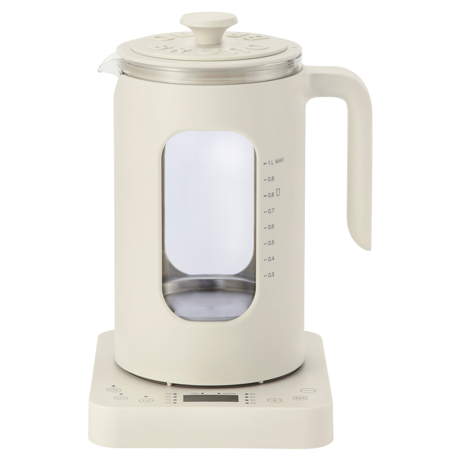 BRUNO（ブルーノ） 特典付き 電気ケトル 1L 温度調節 マルチケトル