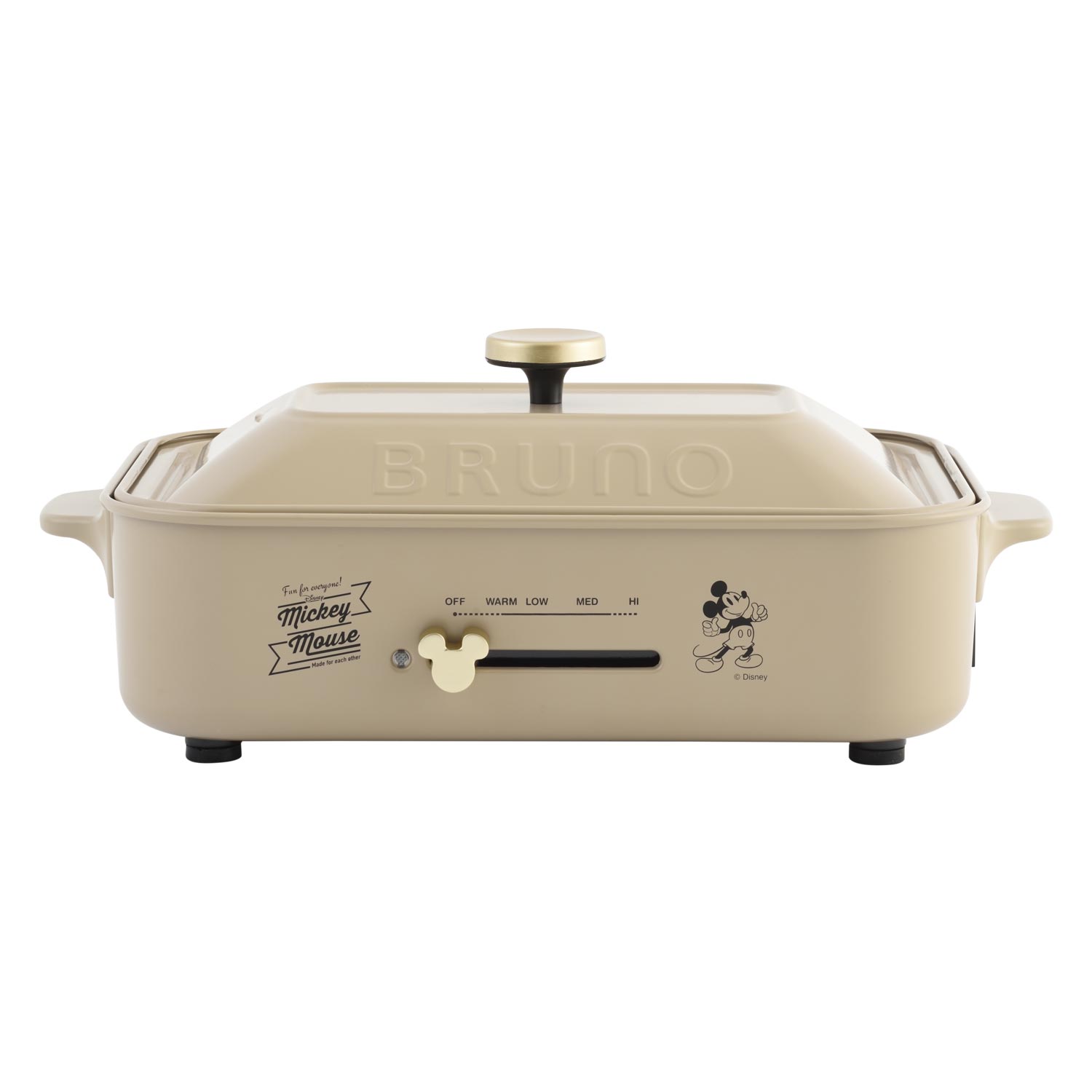 BRUNO コンパクトホットプレート たこ焼き器 深型鍋 パンケーキ用