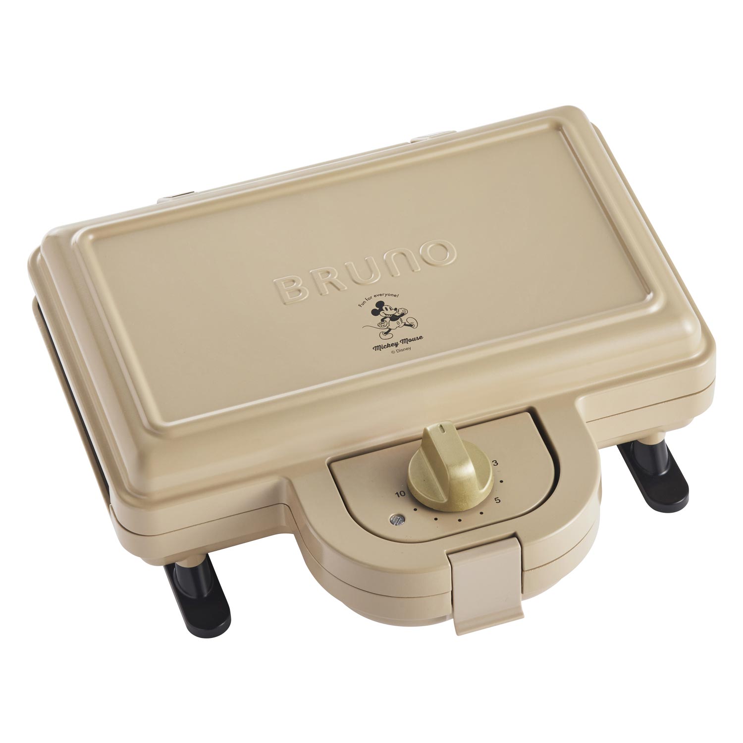 BRUNO ブルーノ ホットサンドメーカー ワッフルメーカー ディズニー 電気式 2枚焼き パン焼き ケーキ焼き DISNEY BOE136 | BRUNO | 01