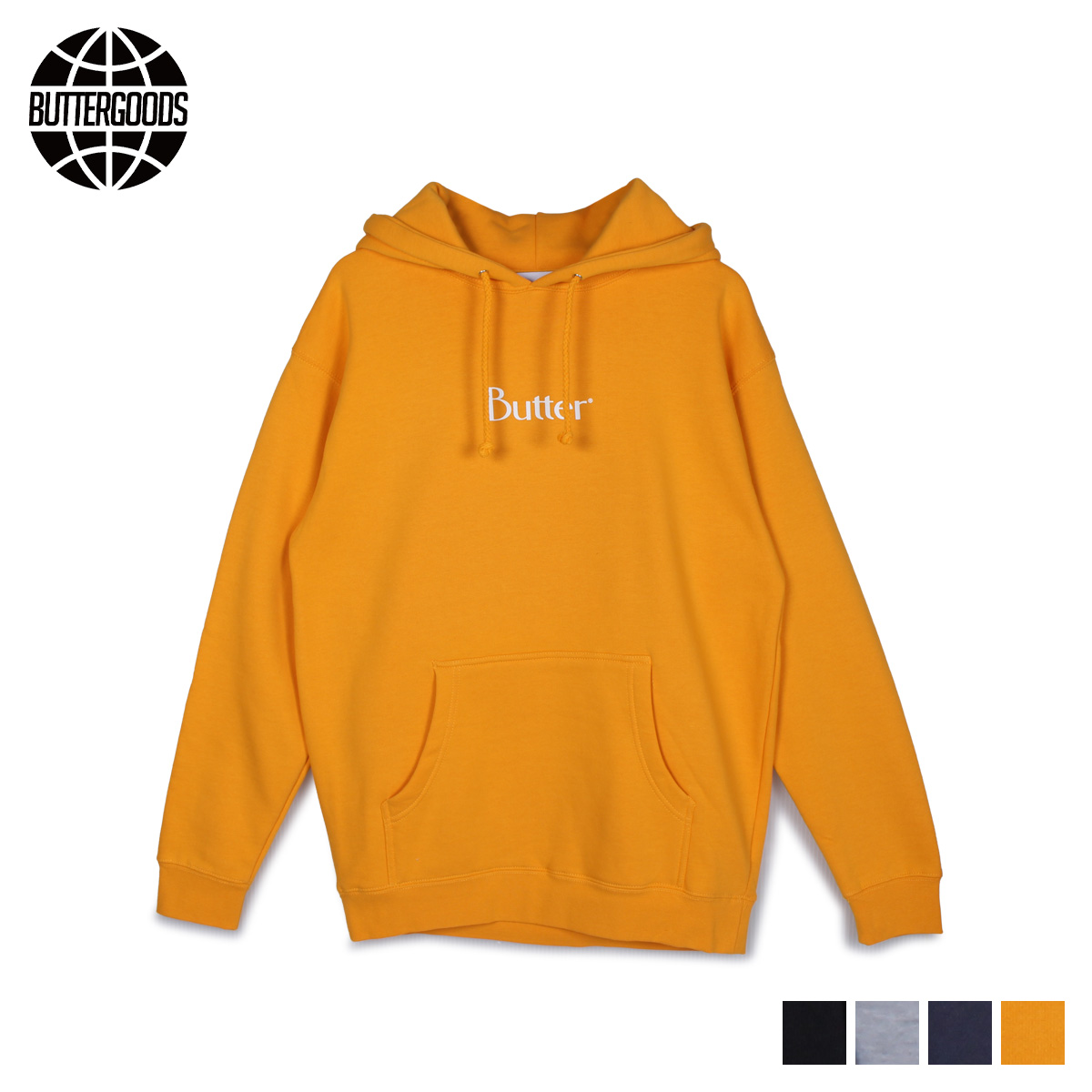 爆売り！ バターグッズ Goods Butter BUTTER スウェット パーカー GOODS スケートボード