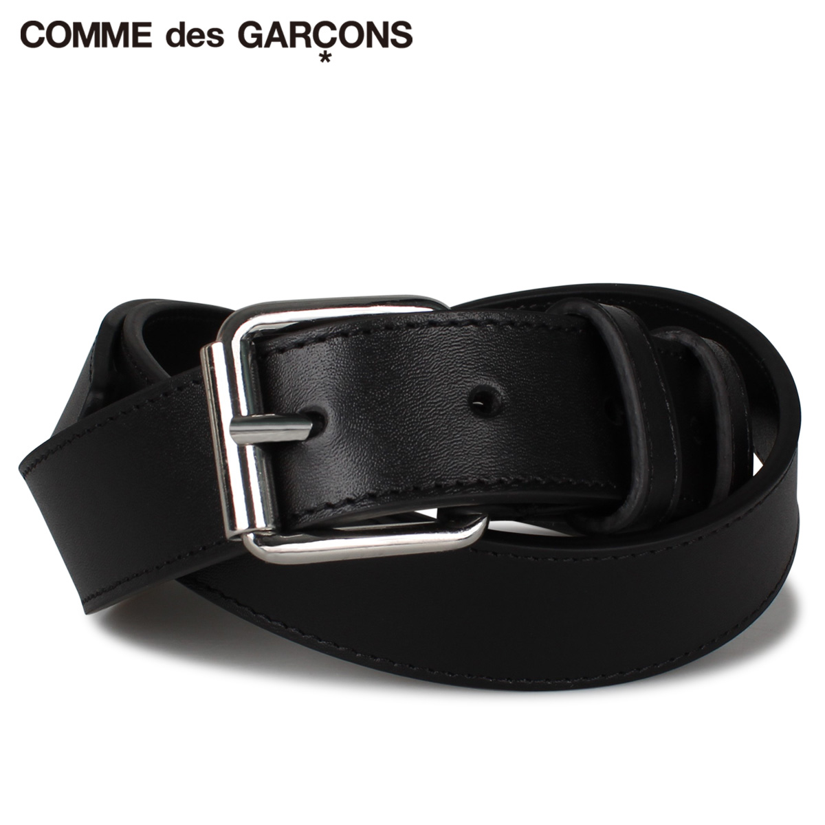 コムデギャルソン COMME des GARCONS ベルト レザーベルト メンズ