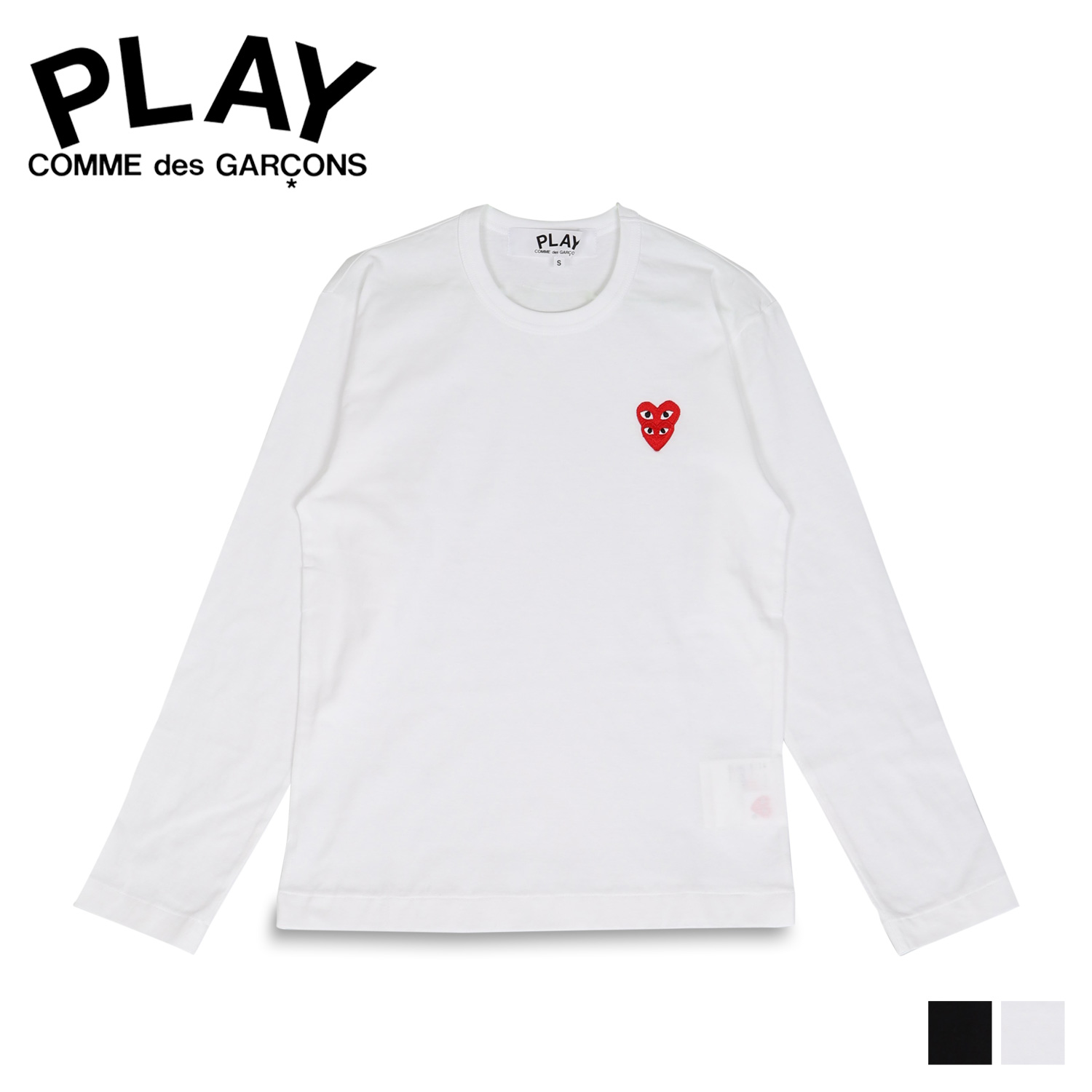 PLAY COMME des GARCONS プレイコムデギャルソン Tシャツ ホワイト