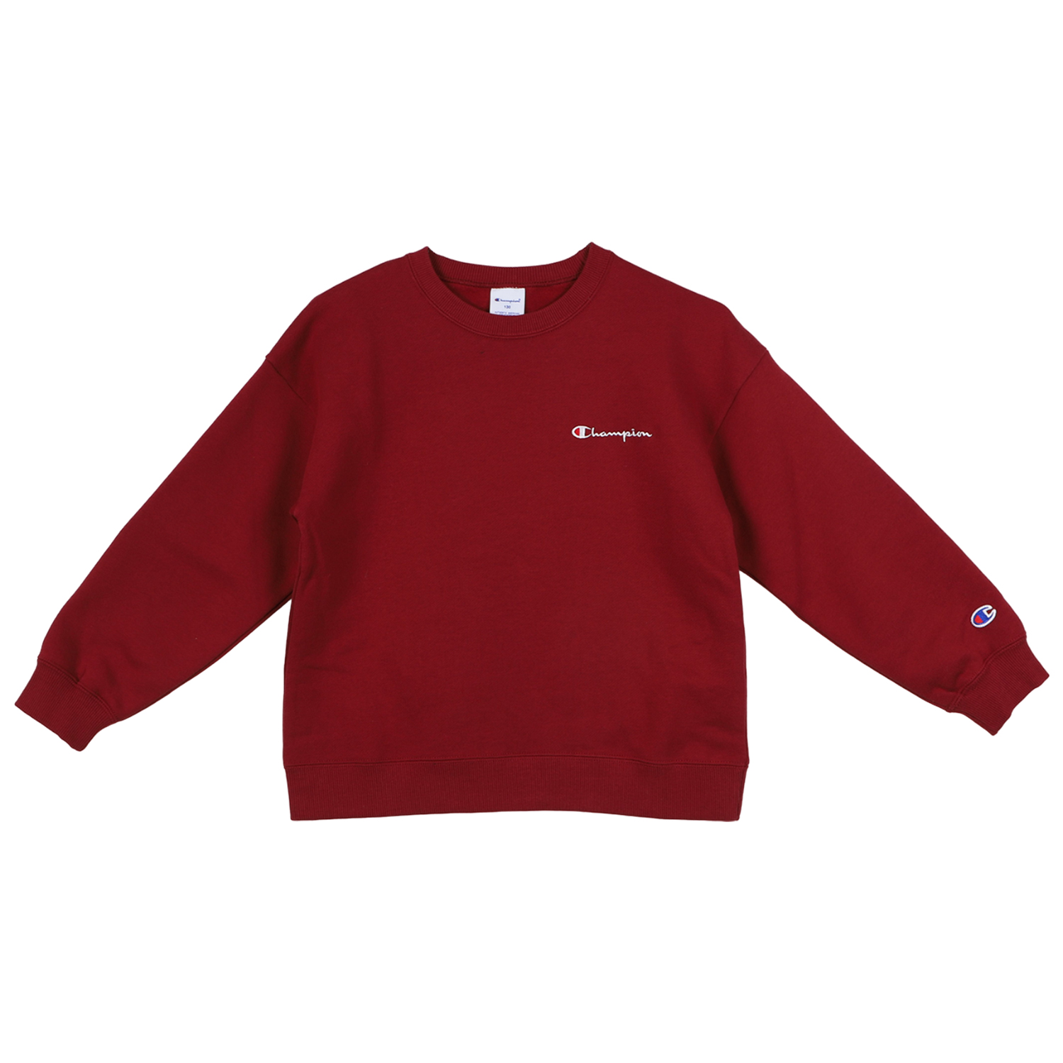 チャンピオン Champion トレーナー スウェット キッズ SWEAT SHIRT ブラック オフ ホワイト グレー ネイビー ワイン レッド ダーク グリーン 黒 CK-Y004｜sneak｜04