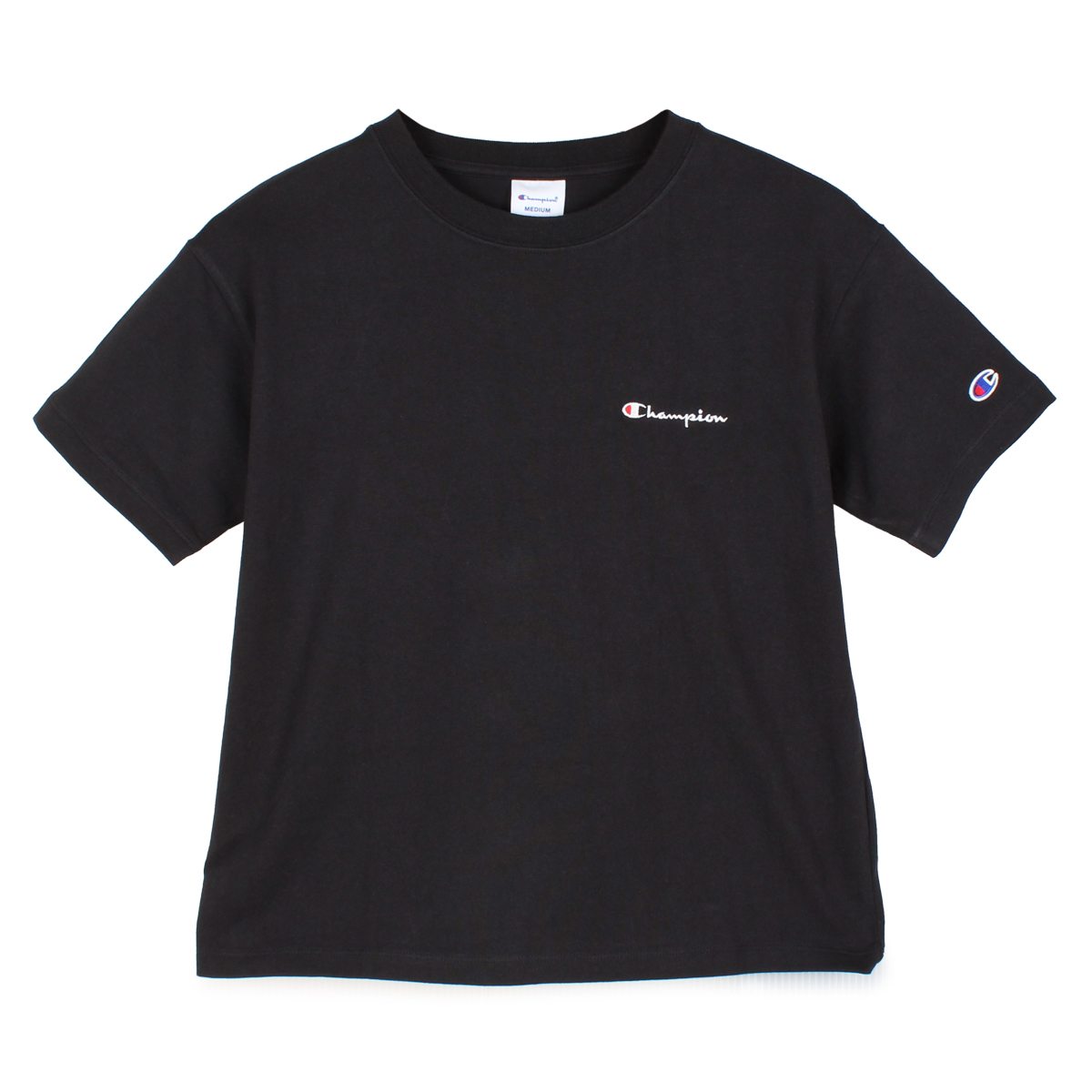 チャンピオン Champion Tシャツ 半袖 レディース クルーネック SHORT SLEEVE ...