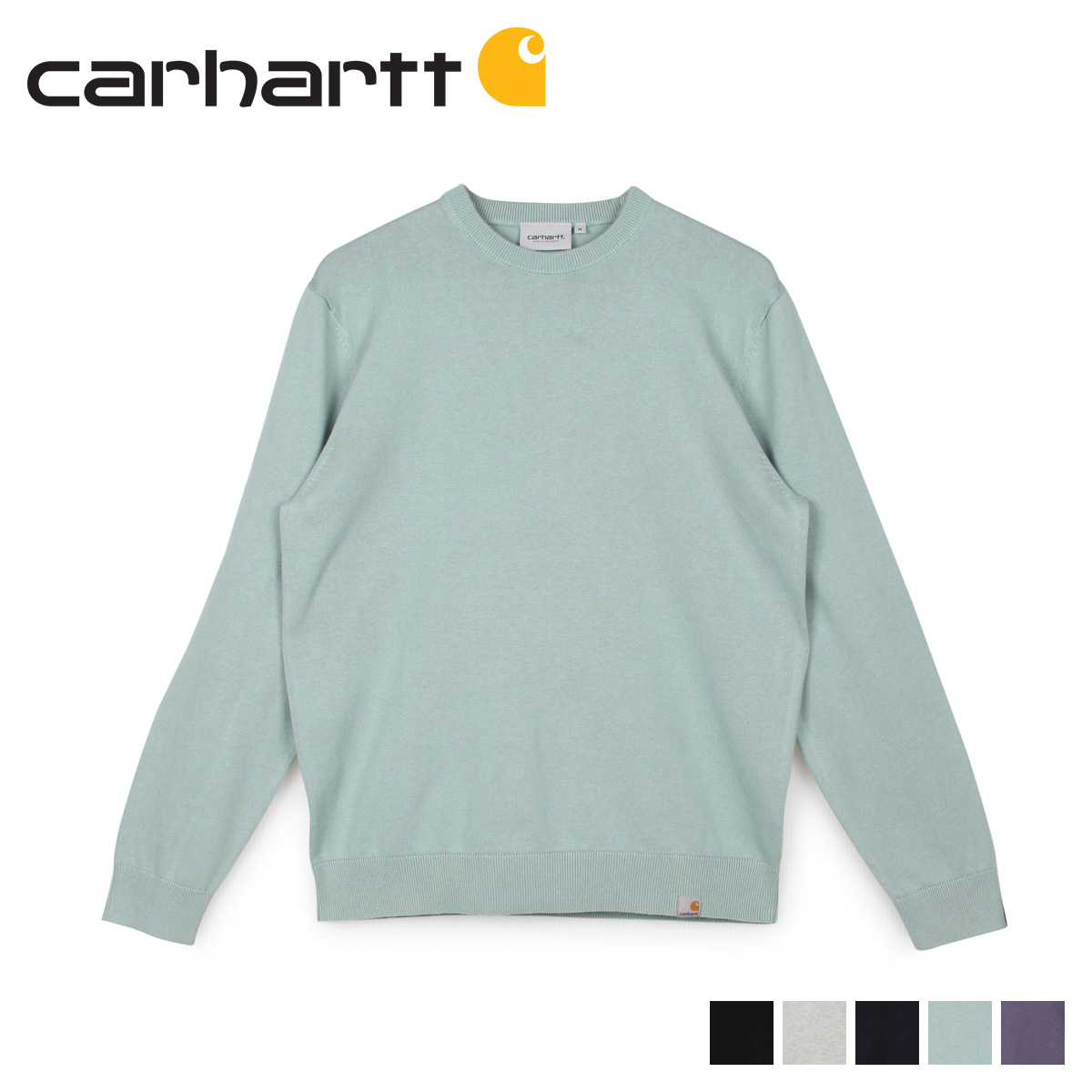 カーハート carhartt WIP ニット セーター 長袖 メンズ 無地 PLAYOFF