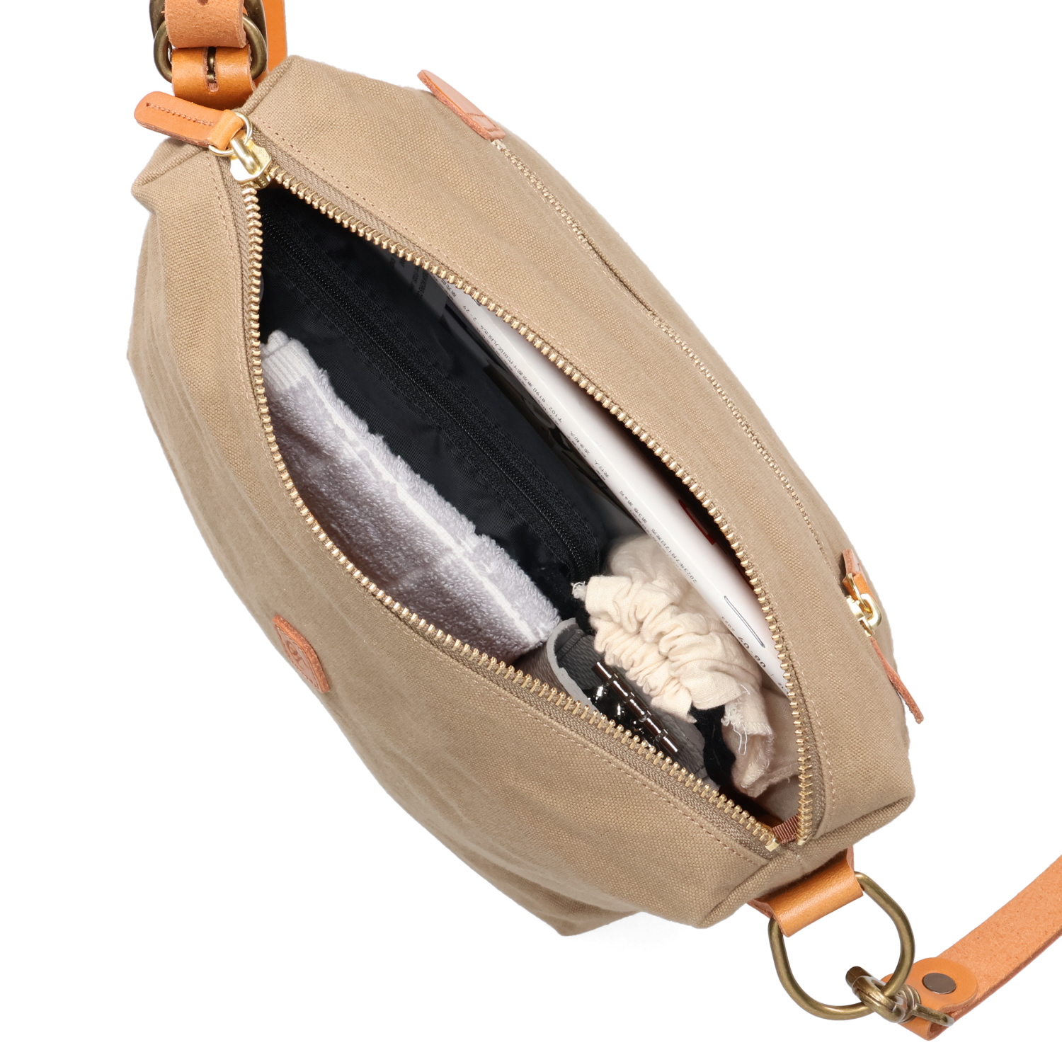 CLEDRAN クレドラン バッグ ショルダーバッグ メンズ レディース 斜めがけ 大人 軽量 INNO 2WAY SHOULDER M ベージュ CL2039 CLEDRAN（クレドラン） バッグ ショルダーバッグ メンズ レディース 斜