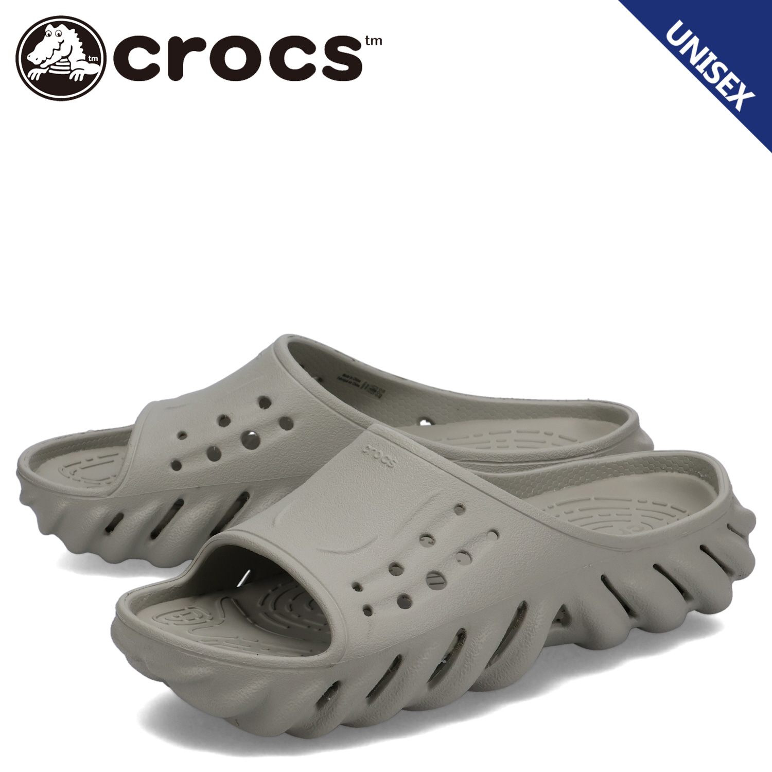 クロックス crocs スライドサンダル エコー メンズ レディース ECHO