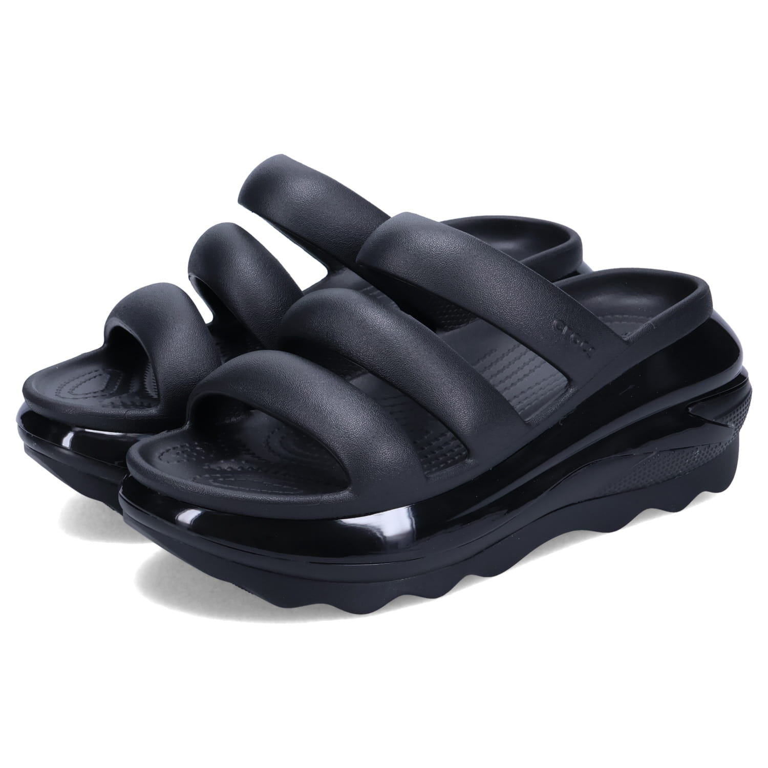 crocs クロックス スライドサンダル メガクラッシュ トリプル