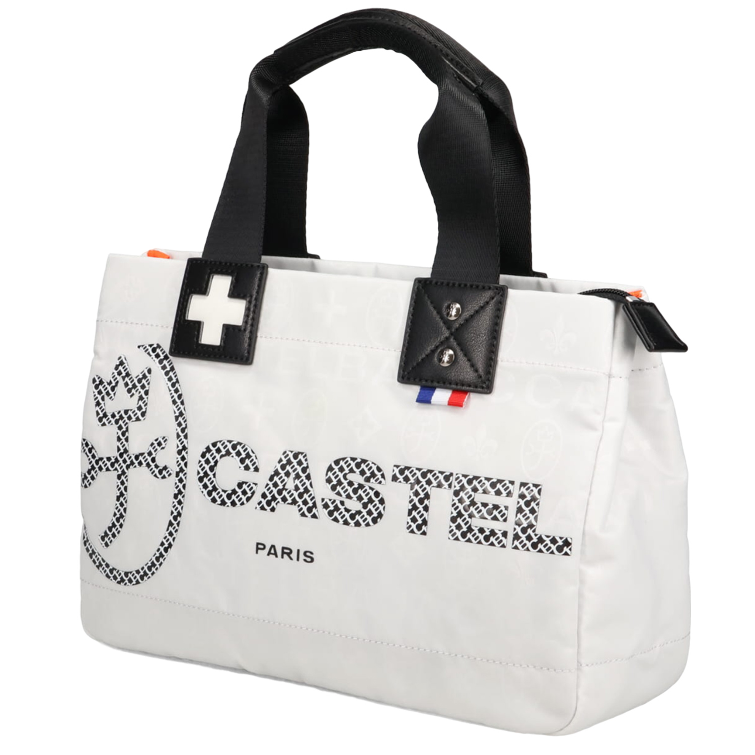 CASTELBAJAC ハンドバッグ 黒/白 kaban-aiwa_ik-cb26521
