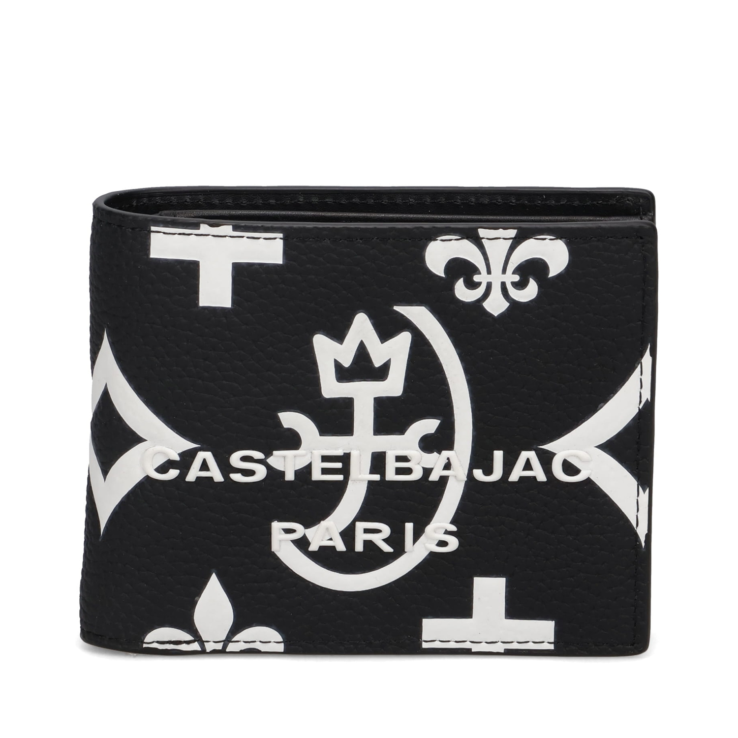 CASTELBAJAC ブラック 二つ折り財布 CASTELBAJAC（カステルバジャック） 財布 二つ折り メンズ レディース