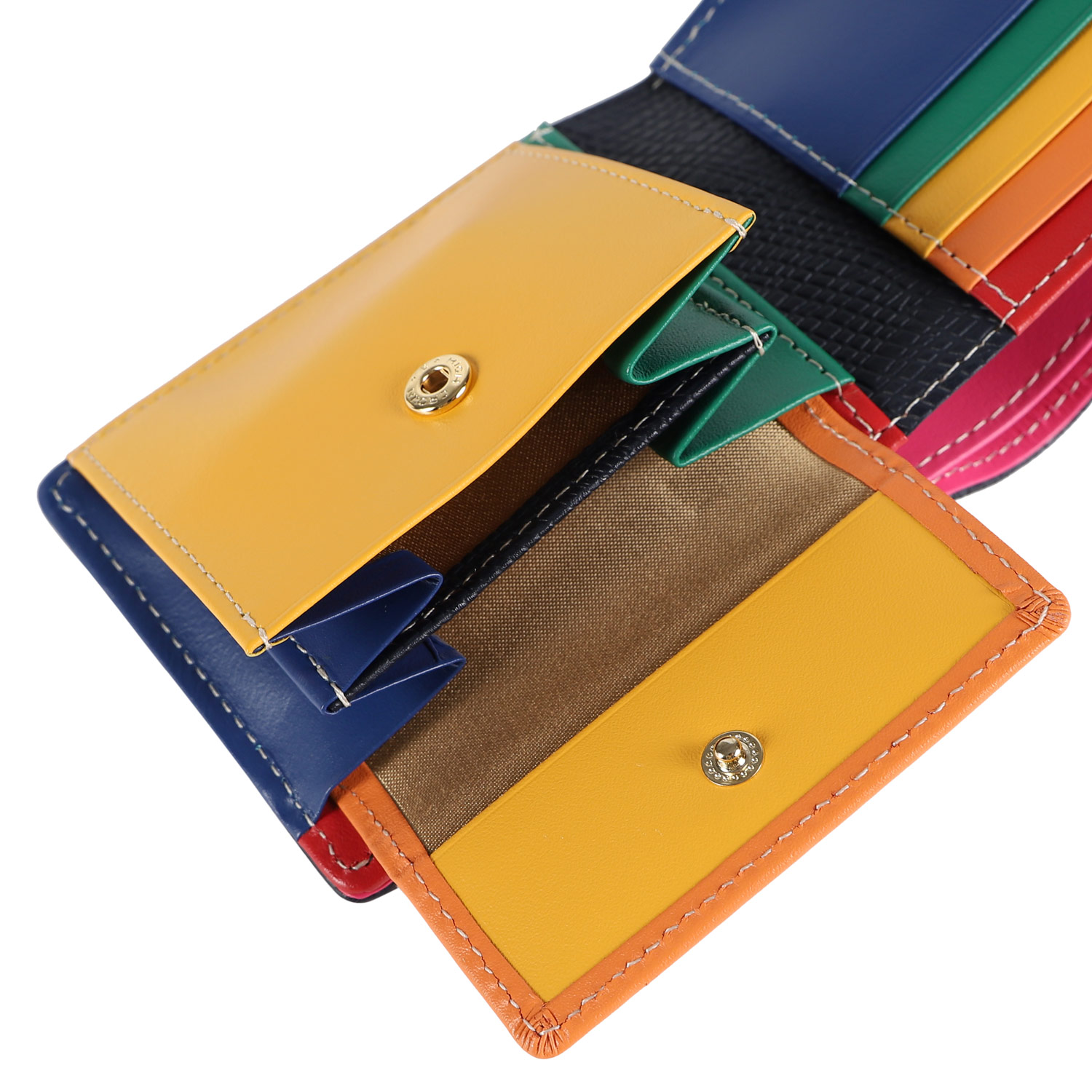 CASTELBAJAC（カステルバジャック） 財布 二つ折り レインボー メンズ