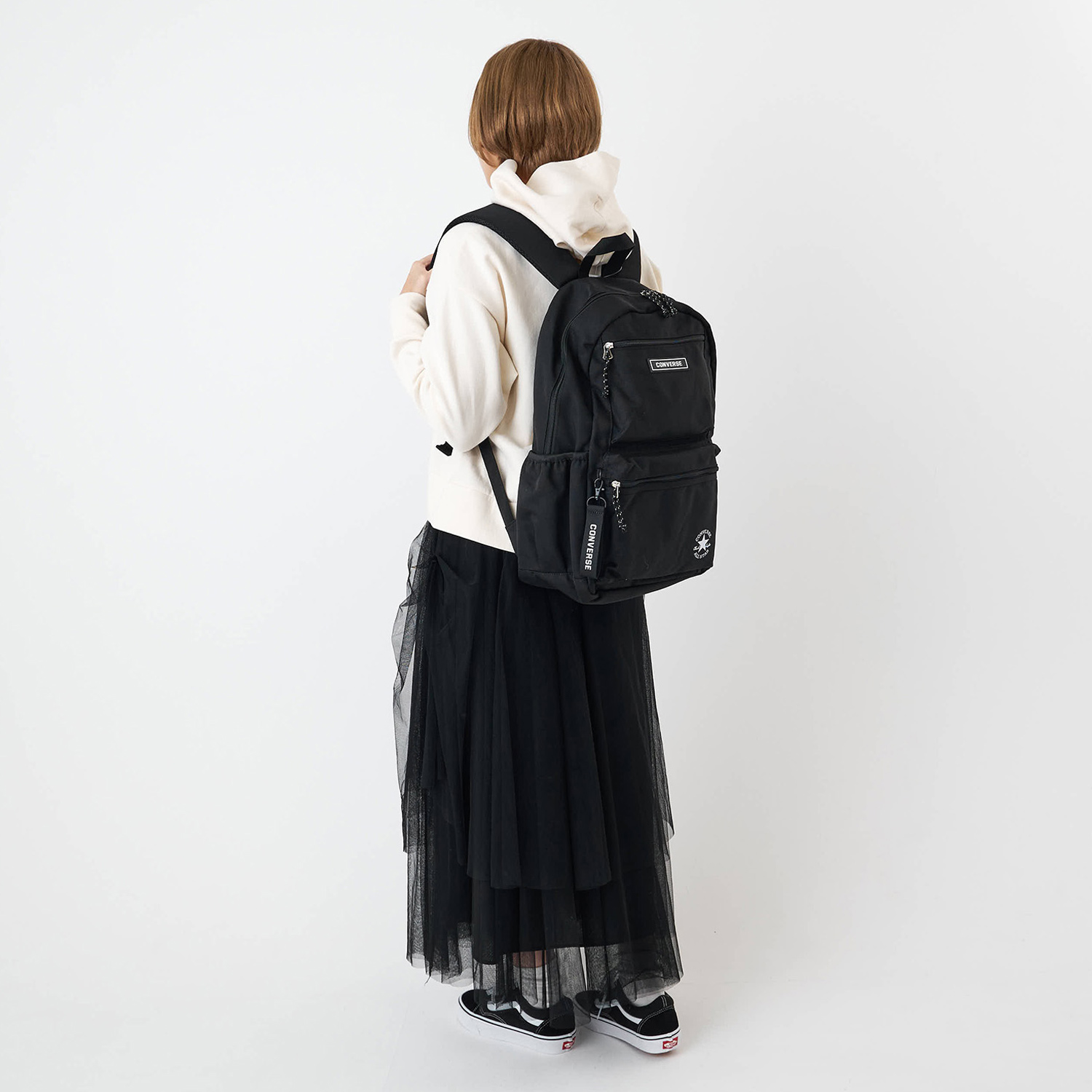 convese コンバース バックパック リュック グレー Amazon.co.jp: CONVERSE(コンバース) リュック ベーシック