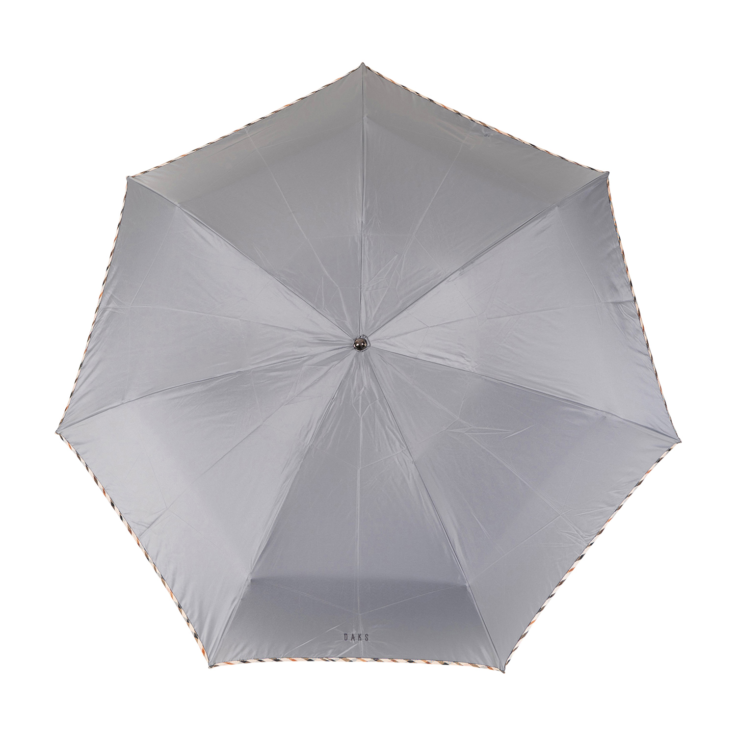 ダックス DAKS 雨傘 折りたたみ ミニ メンズ 60cm 日本製 軽量 グラスファイバー FOLDING UMBRELLA グレー 0416-05｜sneak｜02