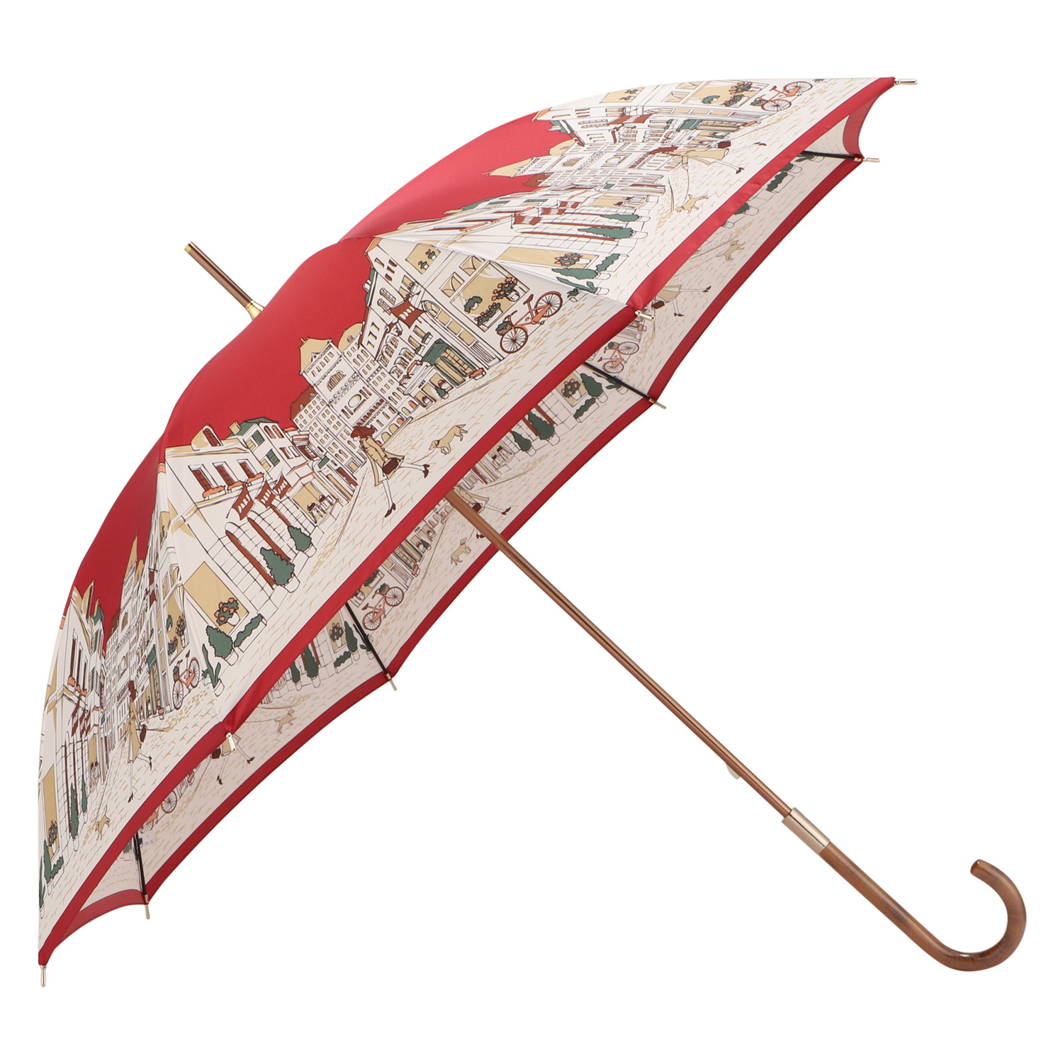 未使用品◎DAKSダックス長傘/雨傘レディース MOONBAT｜DAKS(ダックス) 雨傘 レディース 長傘 ワンタッチ