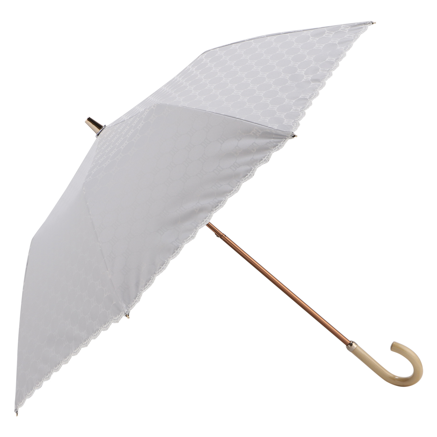 DAKS 晴雨兼用折りたたみ傘 50cm DAKS（ダックス） 雨傘 日傘 晴雨兼用 折りたたみ傘 2段 レディース