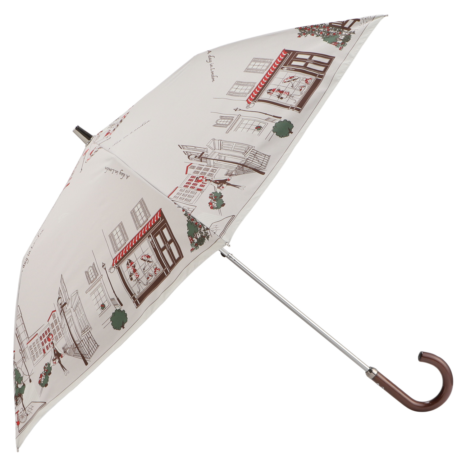 DAKS（ダックス） 雨傘 日傘 晴雨兼用 折りたたみ傘 2段 レディース