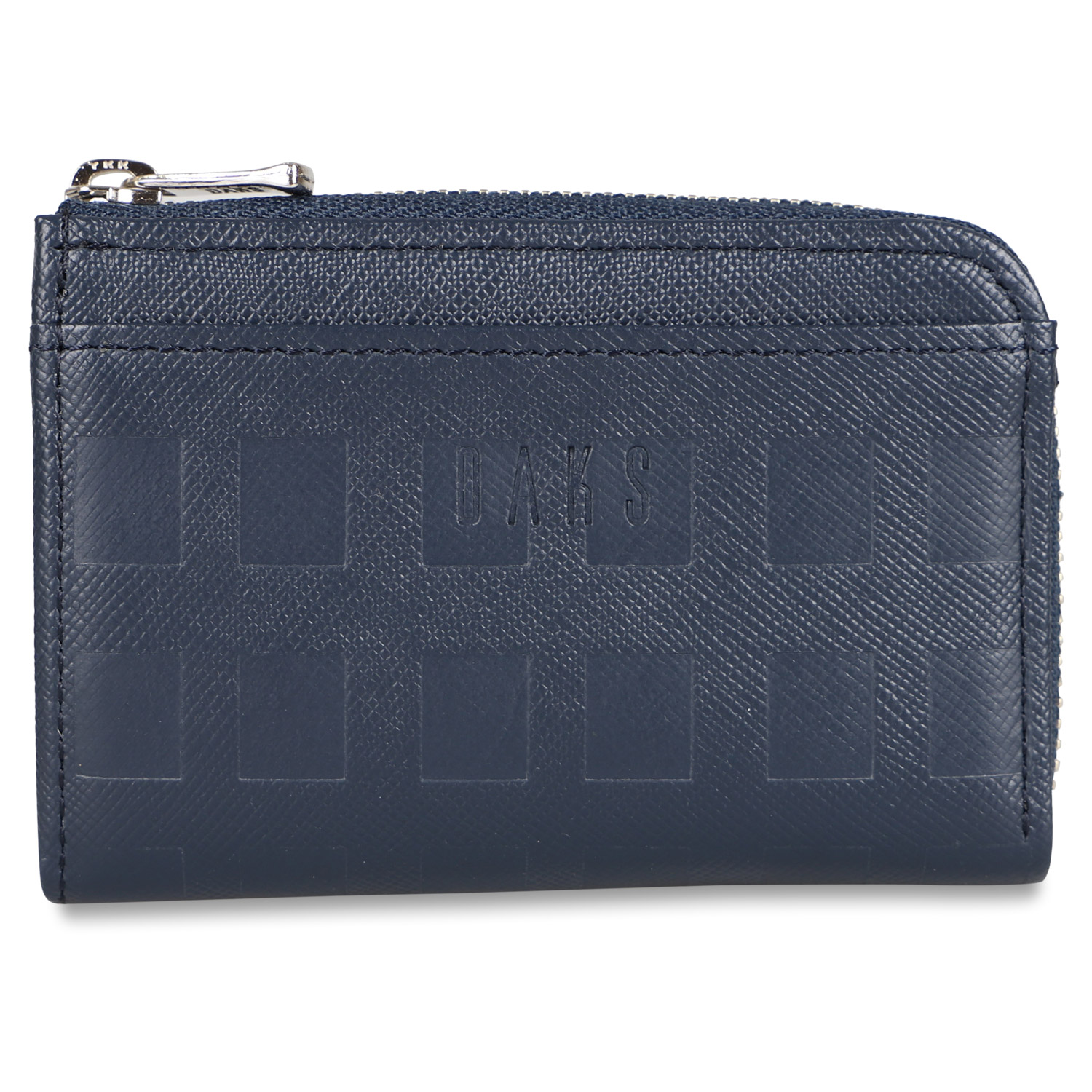 DAKS ダックス 財布 小銭入れ コインケース メンズ L字ファスナー COIN CASE ブラック ネイビー ブラウン 黒 DP25775