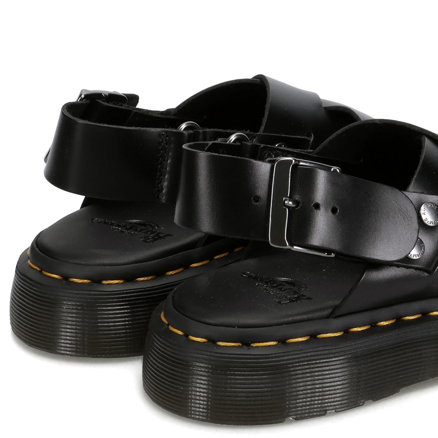 Dr.Martens ブラックストラップサンダル　26cm Dr.Martens ドクターマーチン ストラップサンダル ゼイン