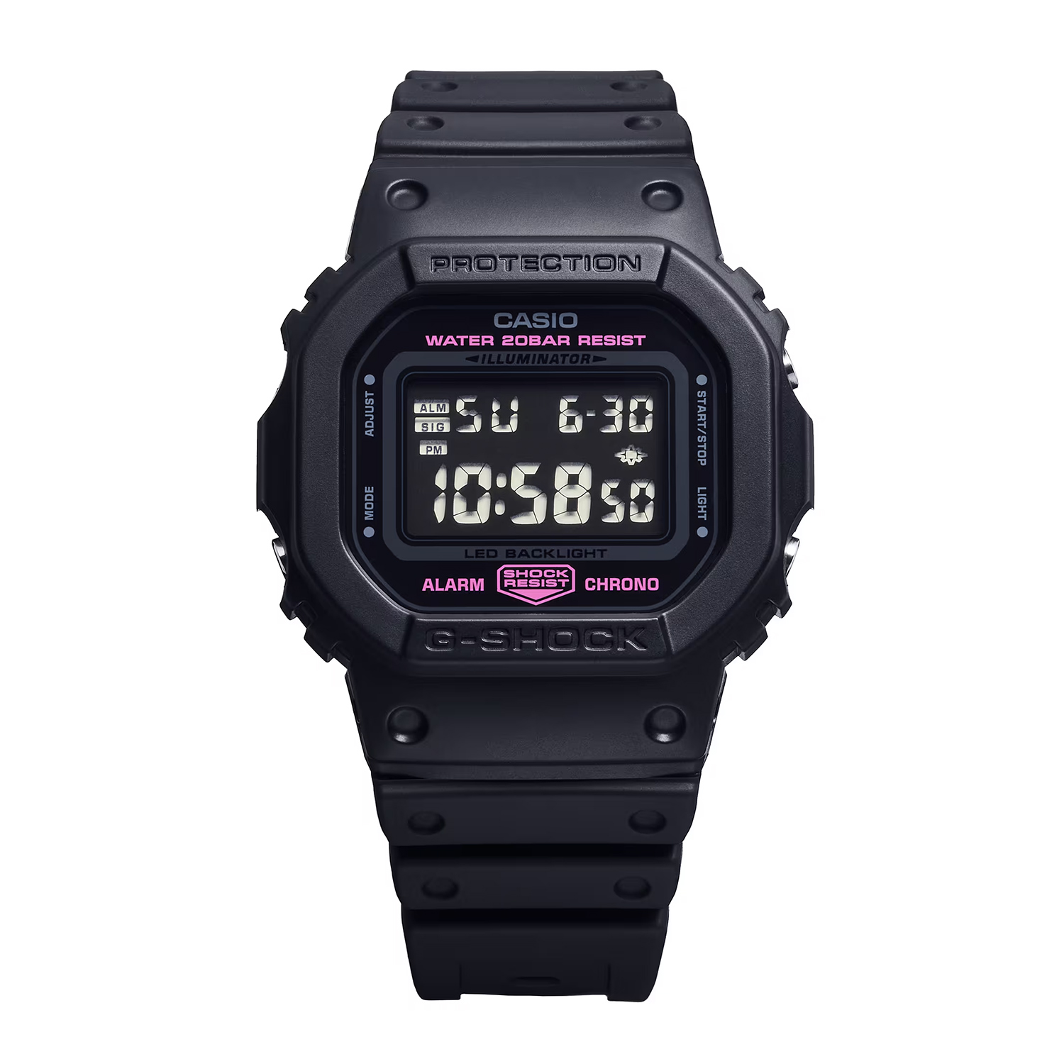 CASIO カシオ G-SHOCK 腕時計 DW-5600PK-1JR 5600 SERIES ピンク