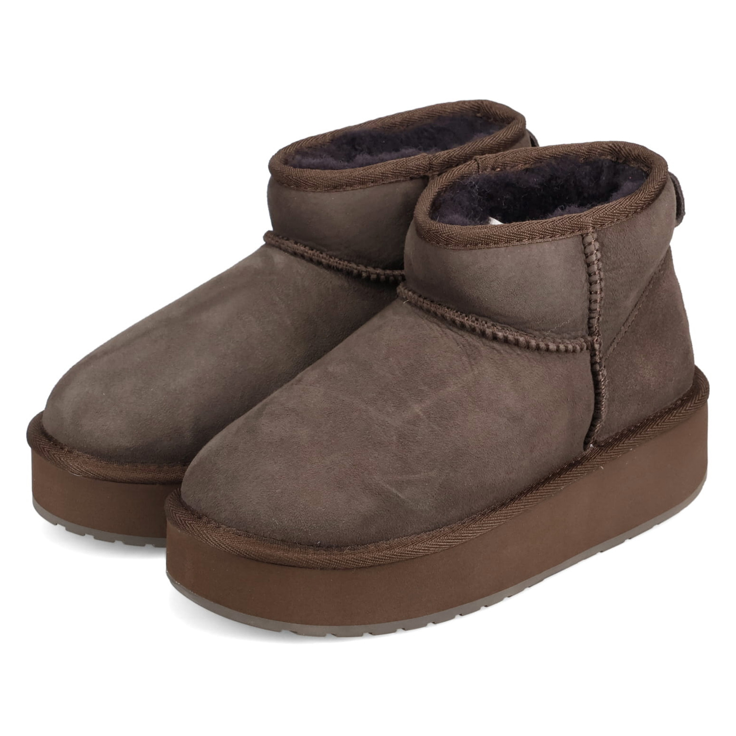 emu エミュー ブーツ ショートブーツ レディース シープスキン STINGER MICRO FLATFORM 2.0 ブラック チェスナット グレー 黒 W13296 EMU Australia（エミュ オーストラリア） emu エミュー ブーツ