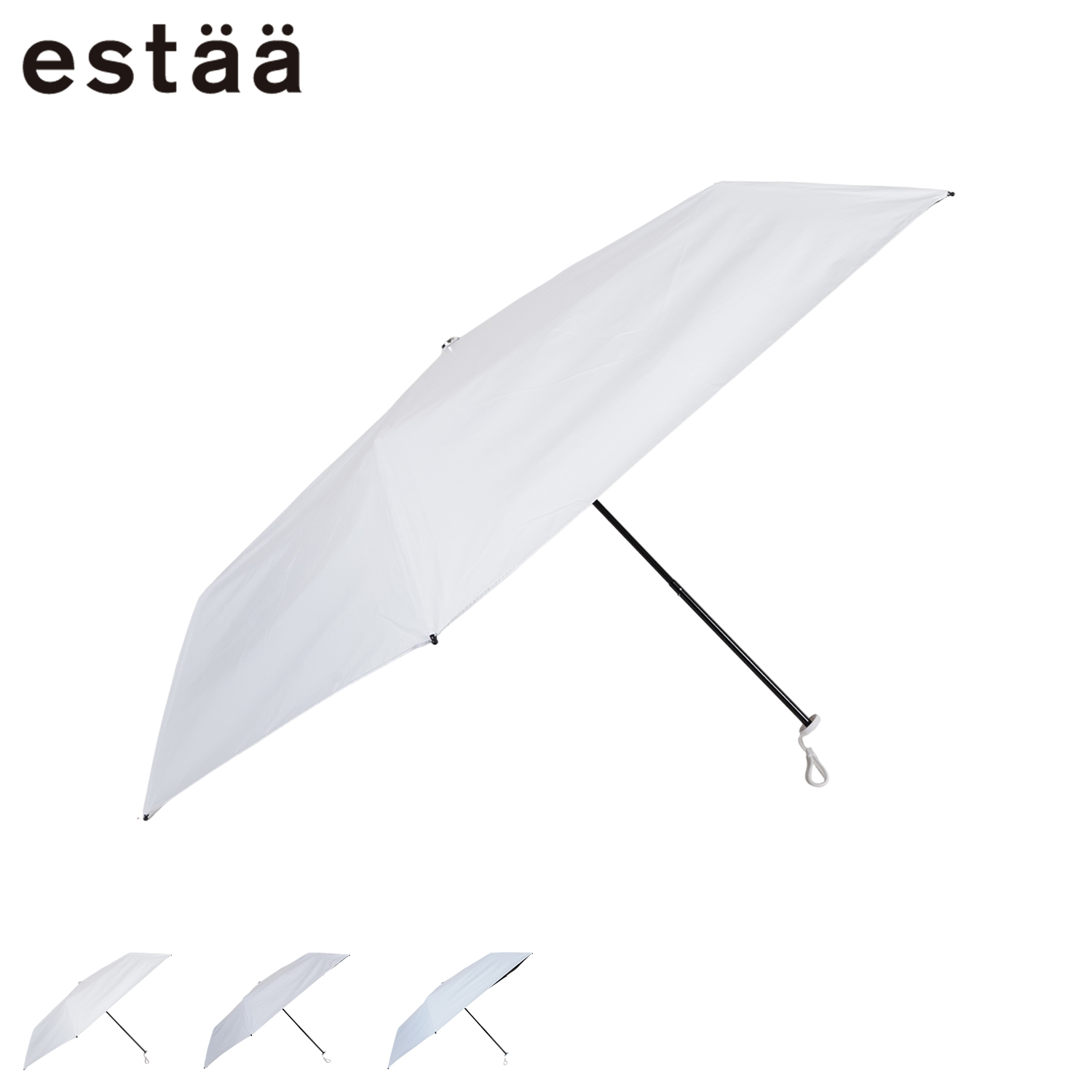 【晴雨兼用折りたたみ日傘】エスタ(estaa)REIKYAKUパラソル estaa エスタ 日傘 折りたたみ 軽量 晴雨兼用 雨傘 レディース