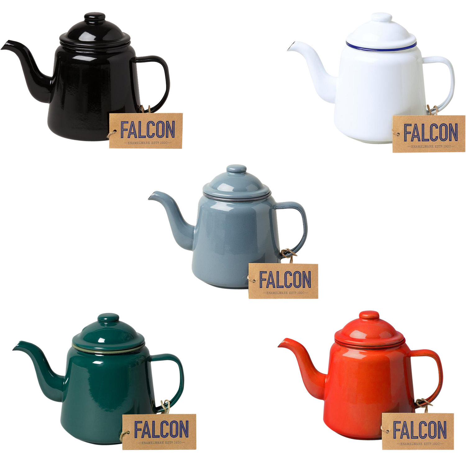 FALCON ファルコン ティーポット コーヒー ケトル 1L 直火対応 TEA 