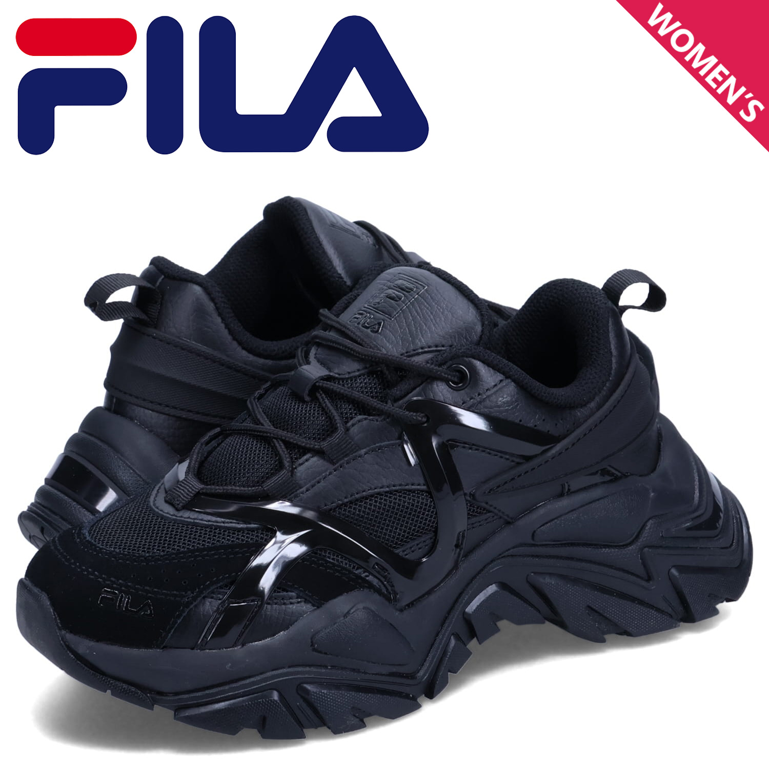 FILA フィラ スニーカー エレクトローブ 3 レディース 厚底 ELECTROVE 