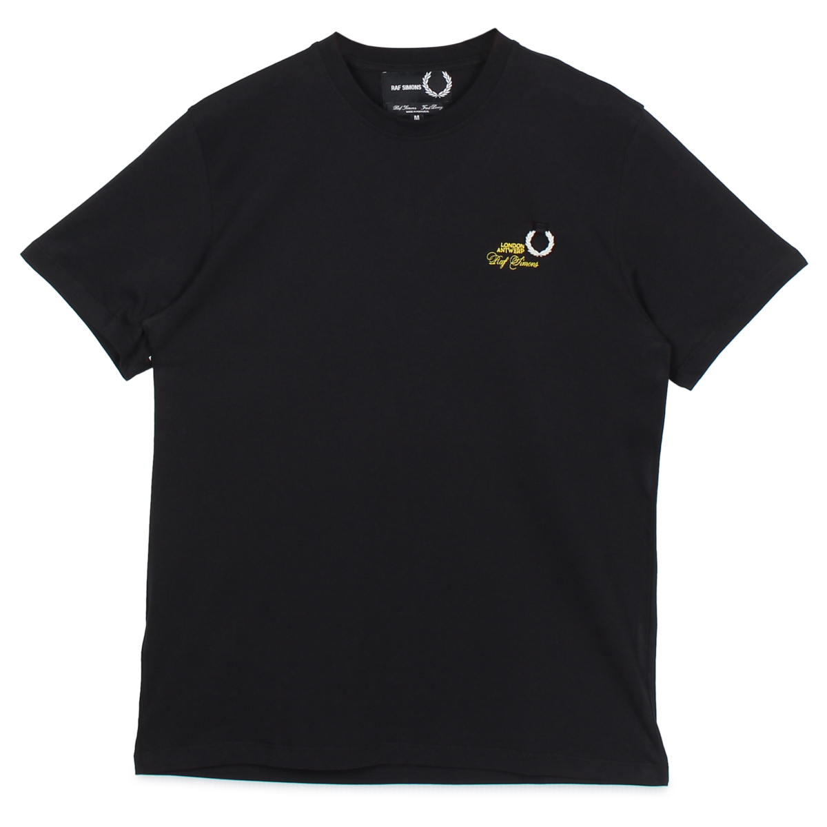 RAF SIMONS × FRED PERRY コラボ ポロシャツ BLK/L