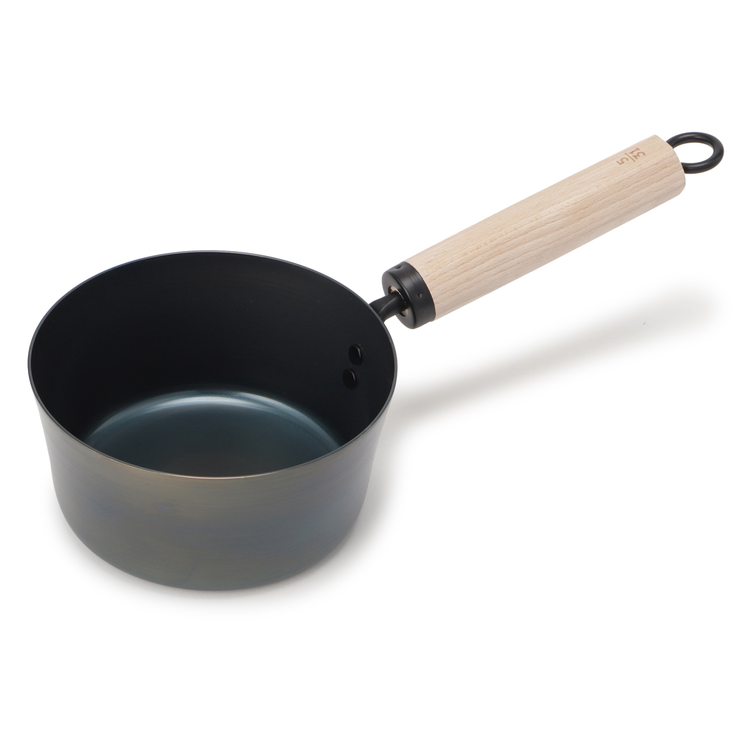 藤田金属 お味噌汁パン 鉄鍋 片手鍋 16cm 1.4L IH ガス火対応 お手入れ簡単 日本製 六角グリップ ハードテンパー加工 今日を元気にするお味噌汁パン | FUJITA KINZOKU | 01