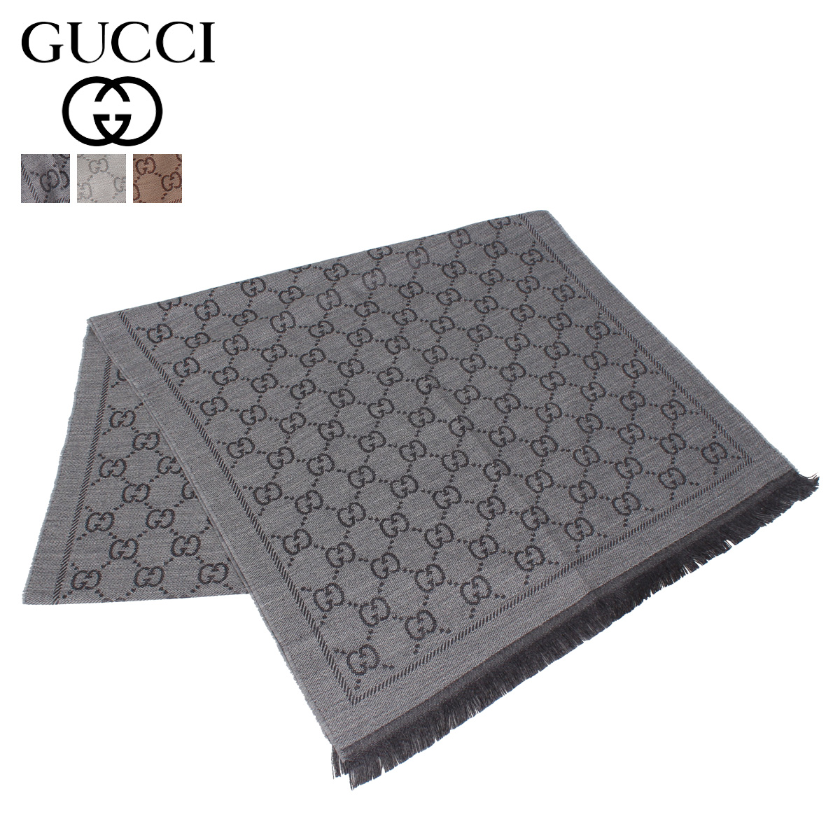 グッチ GUCCI マフラー スカーフ メンズ レディース イタリア製 SCARF