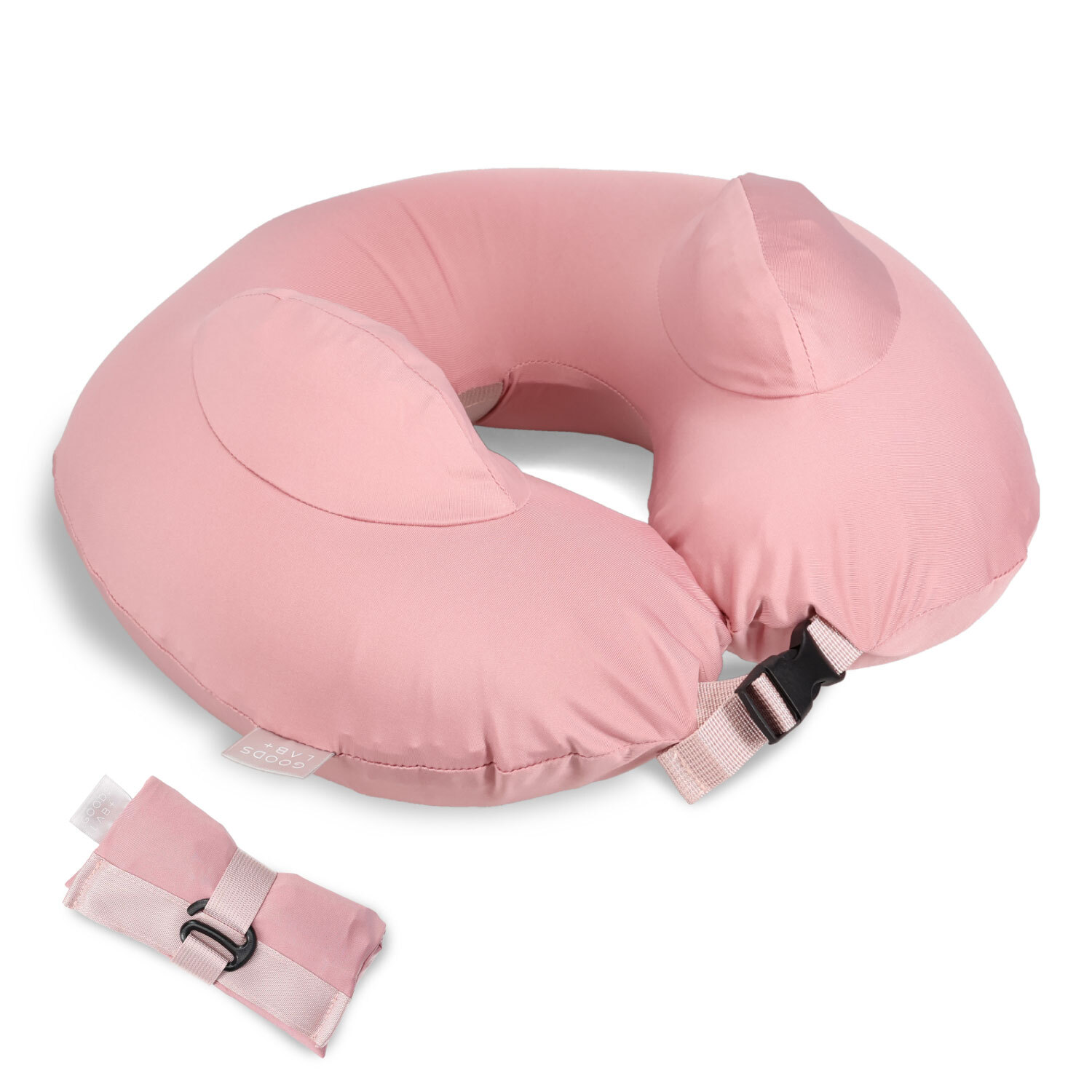 グッズラボ Goods Lab ネックピロー トラベルピロー 首枕 昼寝枕 空気